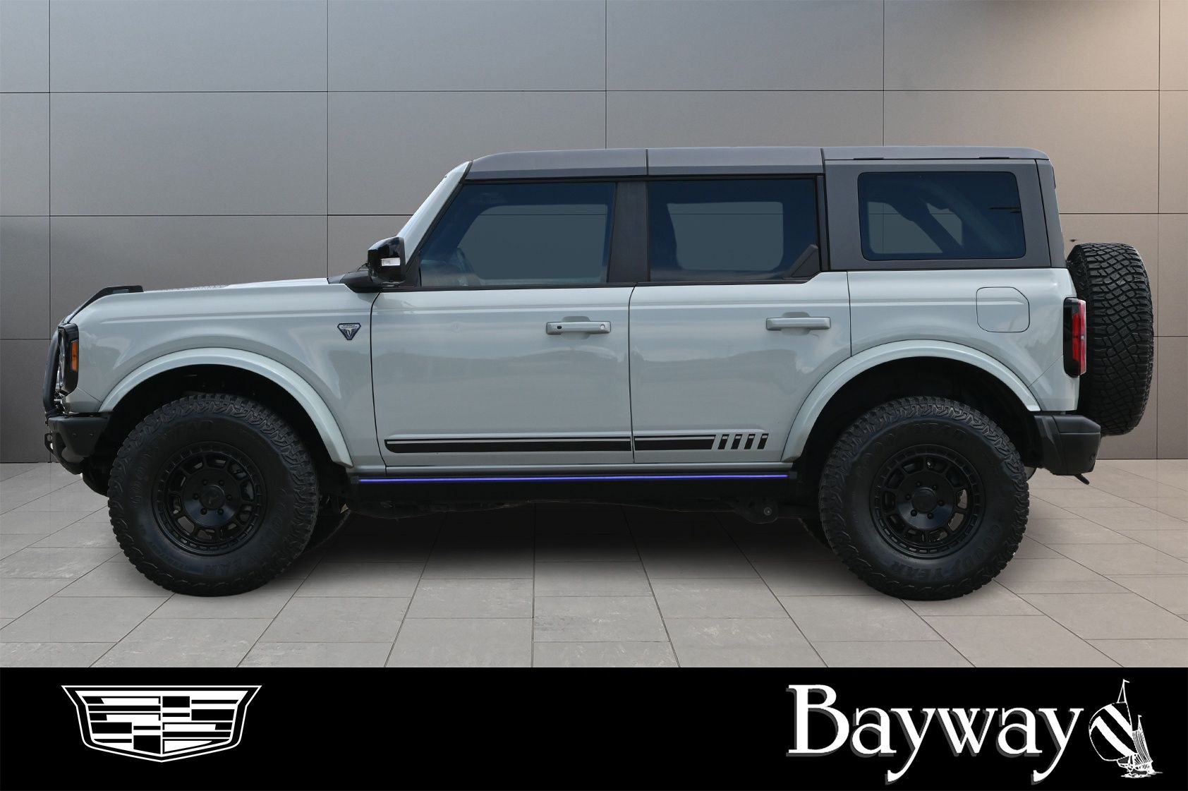2021 Ford Bronco First Edition Green at Classic Chevrolet Galveston