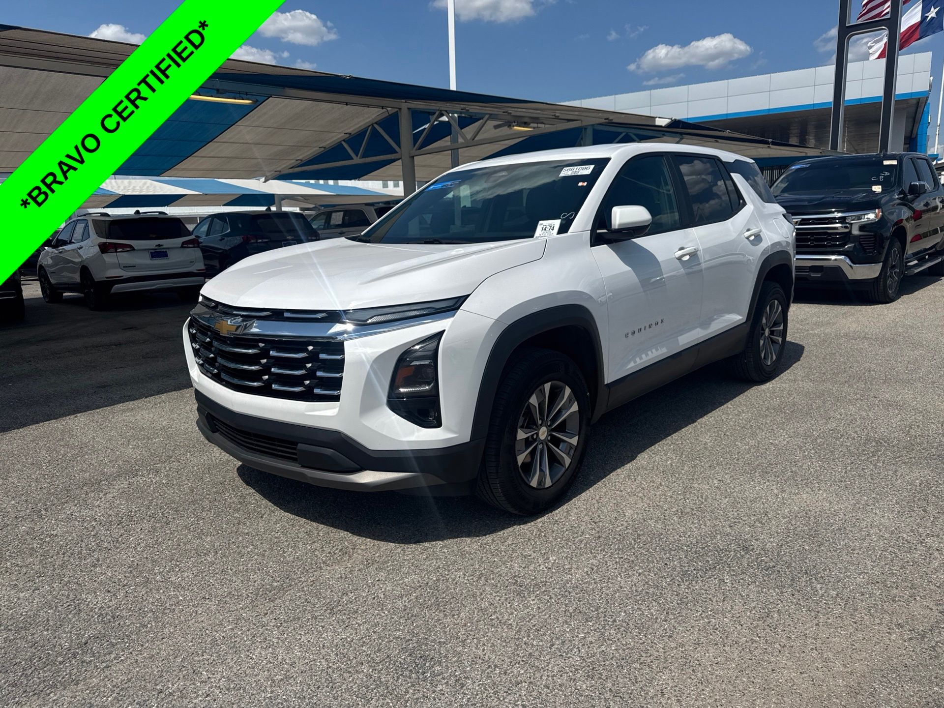 Summit White 2025 Chevrolet Equinox SUV / Crossover Front-Wheel Drive Continuously Variable Transmission