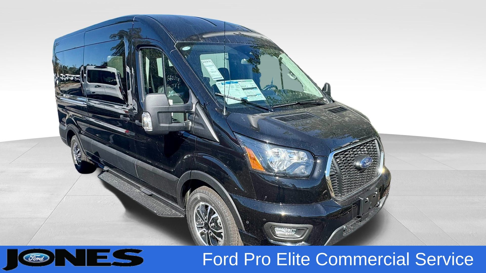 2025 Ford Transit-350 XLT Black at Burns Honda