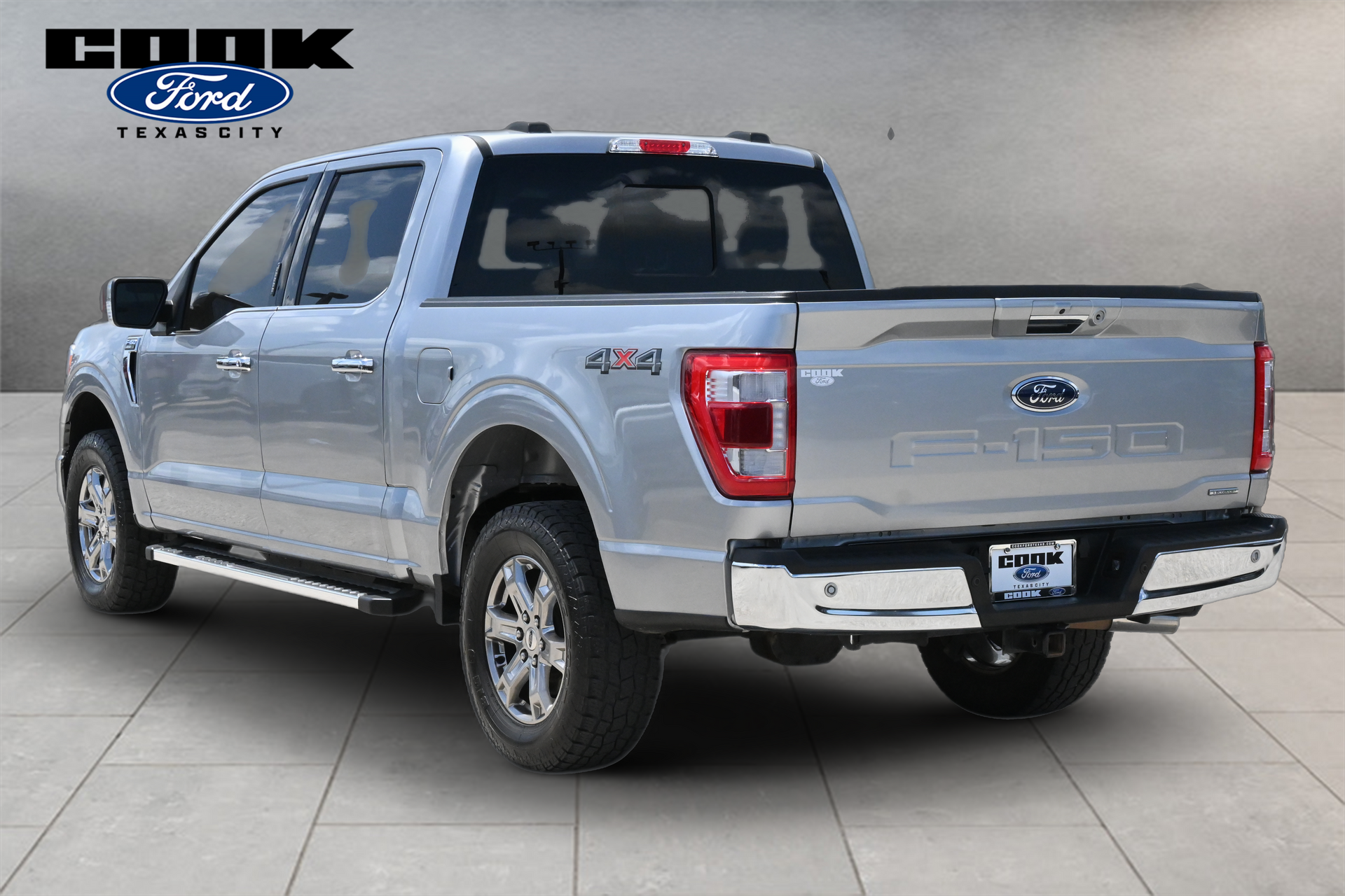 2023 Ford F-150 Lariat Silver at Cook Ford