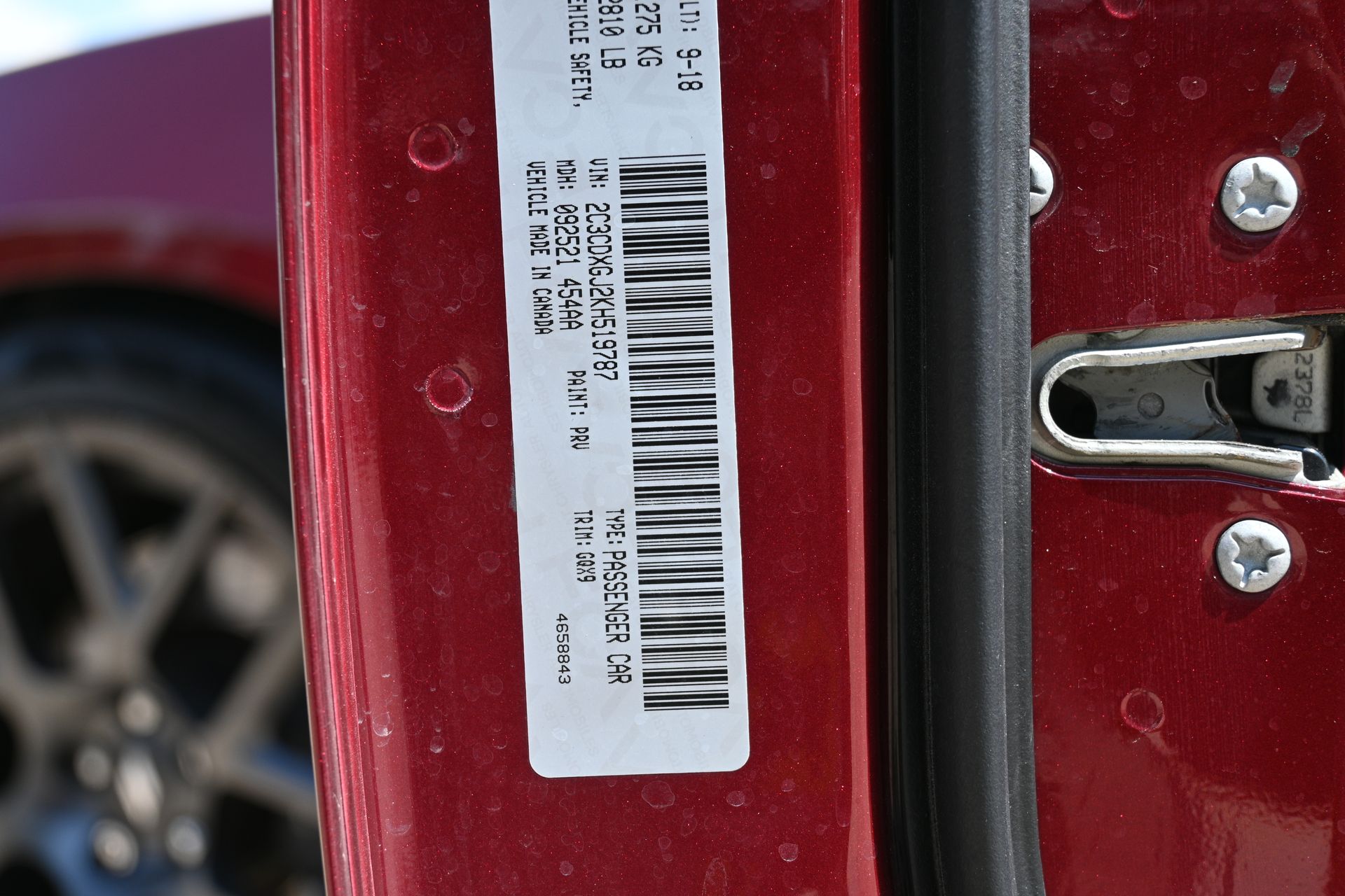 2019 Dodge Charger R/T Scat Pack Red at Autostrade