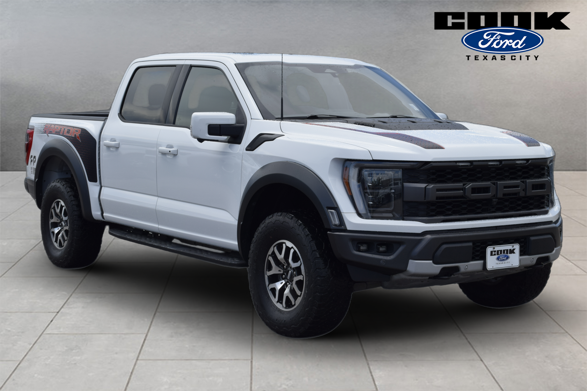 2022 Ford F-150 Raptor White at Classic Chevrolet Galveston