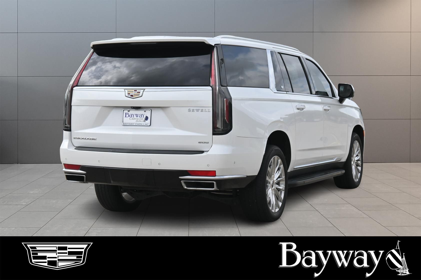 2021 Cadillac Escalade ESV Premium White at DeMontrond Automotive Group