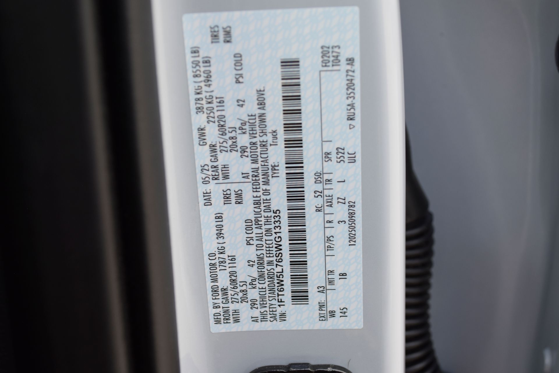 2025 Ford F-150 Lightning Lariat White at DeMontrond Ford