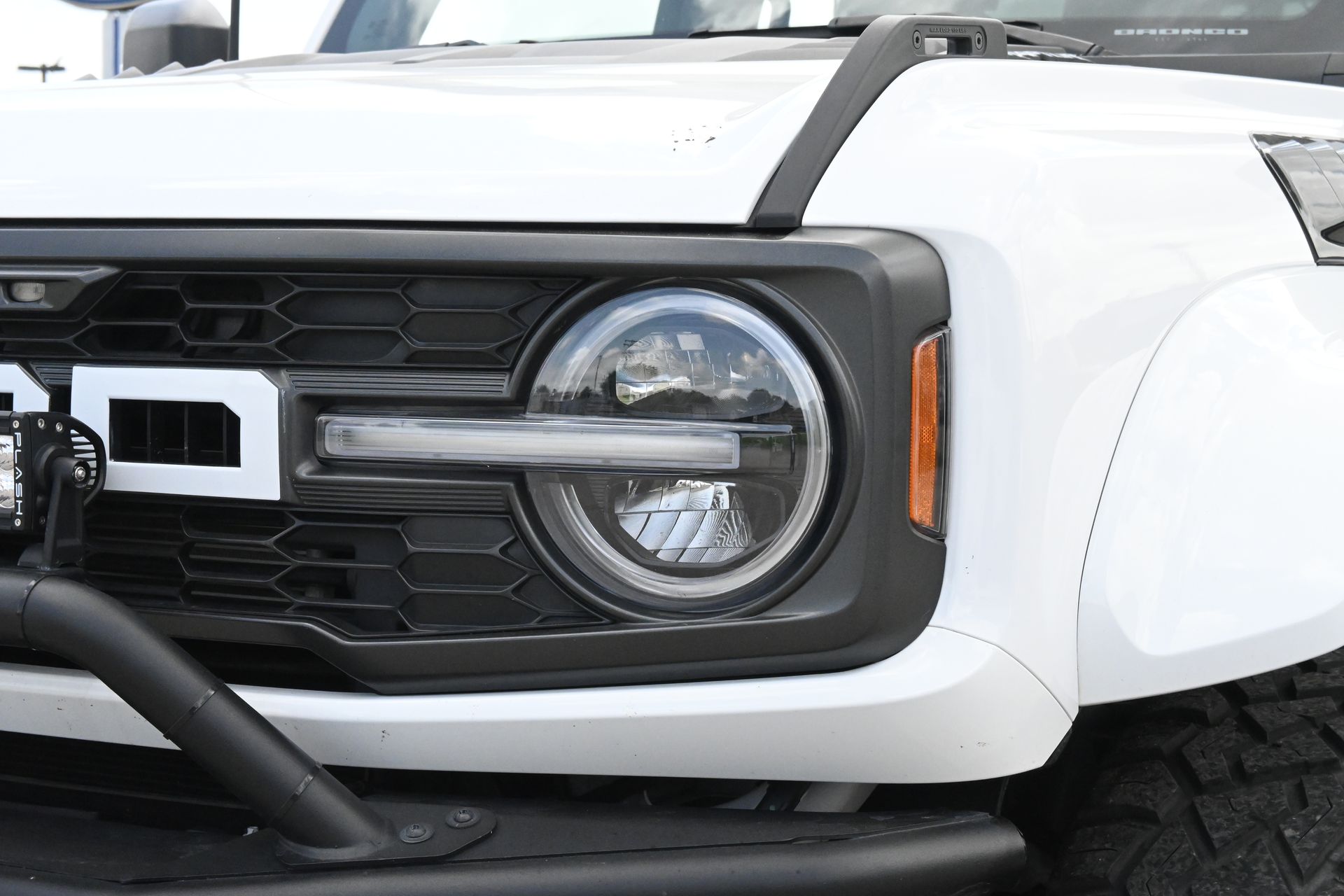 2024 Ford Bronco Raptor White at EAG Ford Navasota