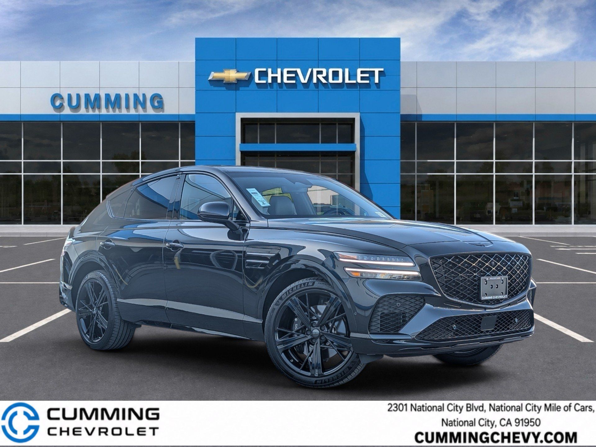  2026 Genesis GV80 Coupe 3.5T E-SC Prestige Black AWD   