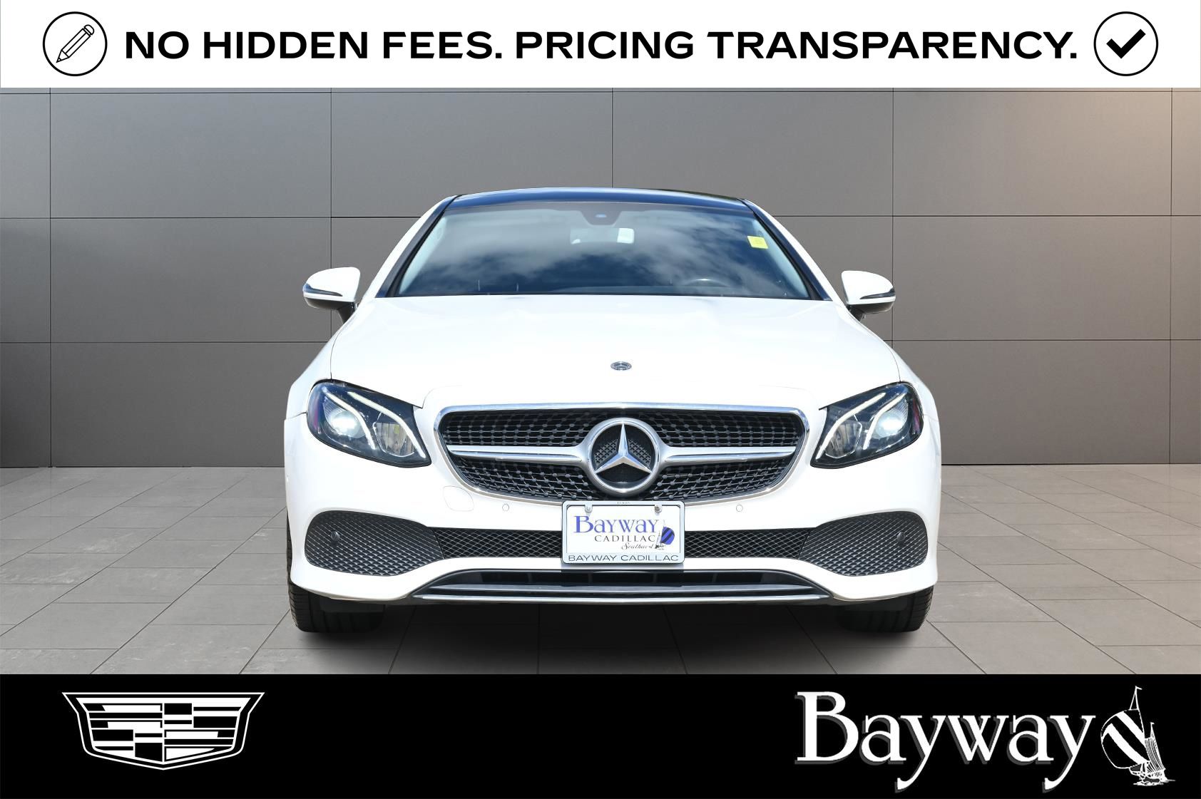 2018 Mercedes-Benz E-Class E 400 White at Bayway Cadillac Southwest