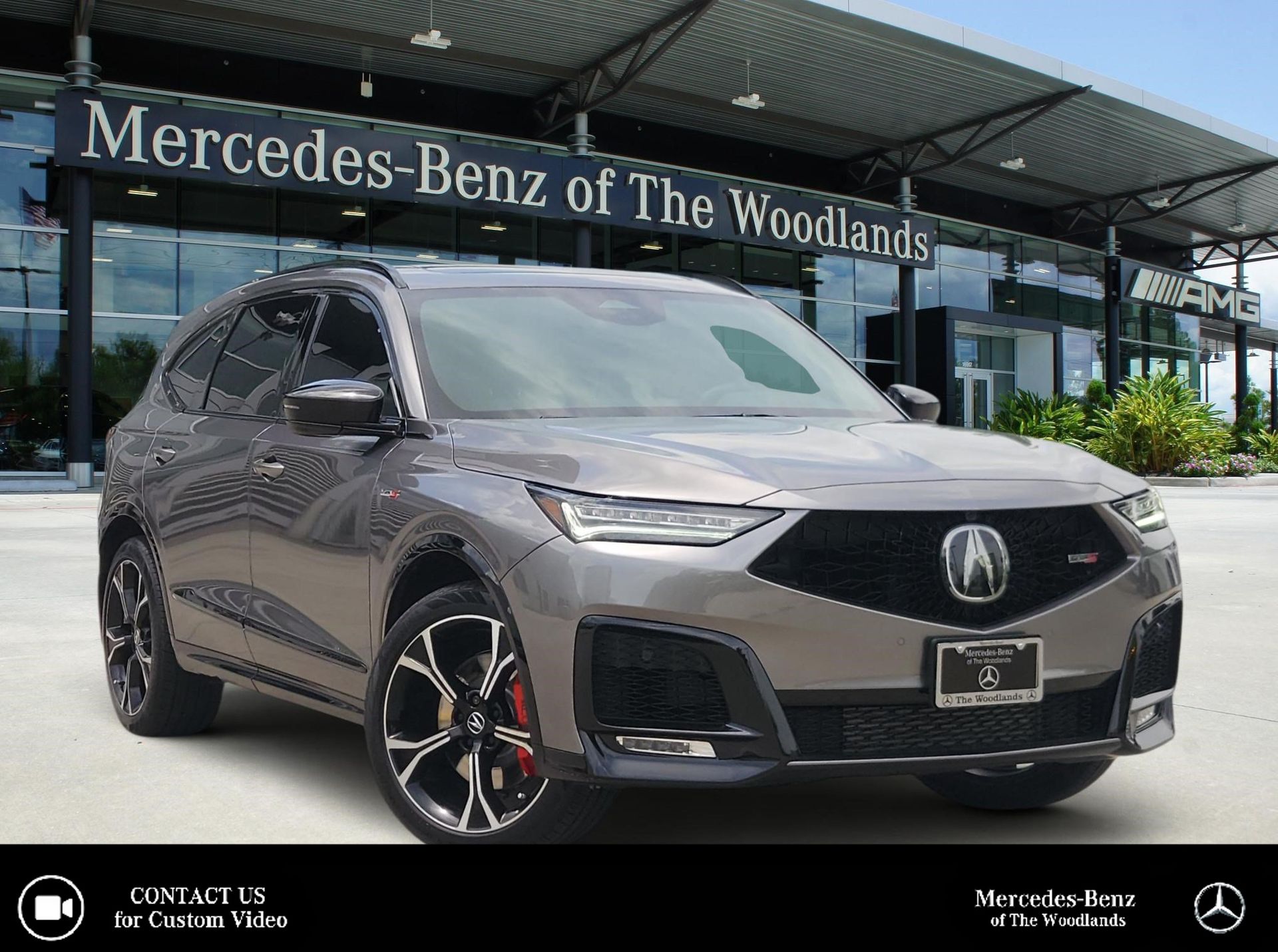 Liquid Carbon Metallic 2026 Acura MDX SUV / Crossover All-Wheel Drive Automatic
