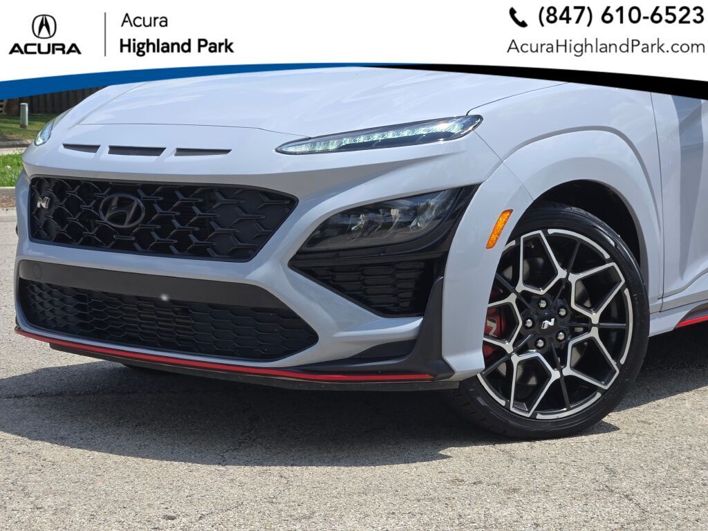 Used 2022 Hyundai Kona N with VIN KM8KH3AC0NU002323 for sale in Highland Park, IL