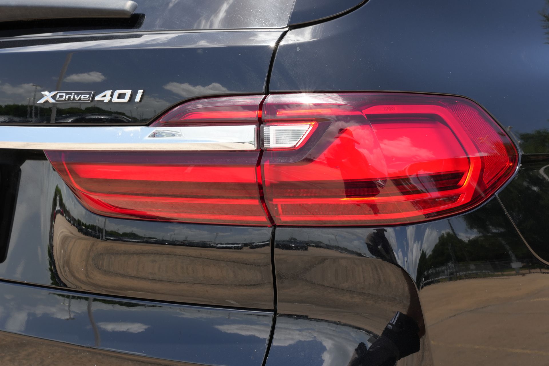 2022 BMW X7 xDrive40i Black at Bayway Cadillac of The Woodlands