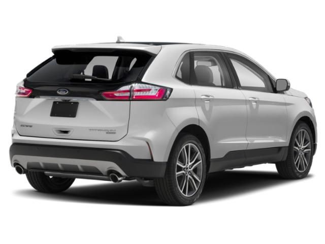 2020 Ford Edge Titanium White at Durrett Motor Company
