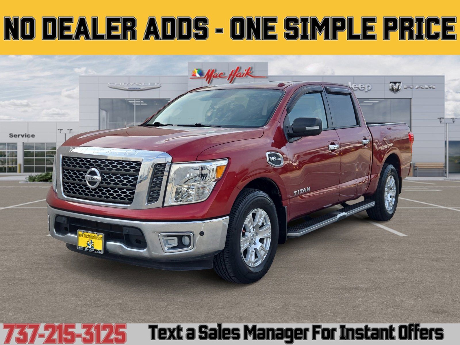 2017 Nissan Titan SV Crew Cab
