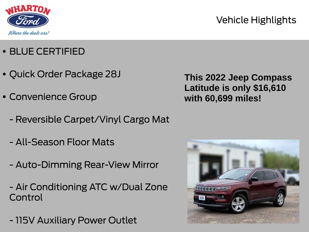 2022 Jeep Compass Latitude - 4