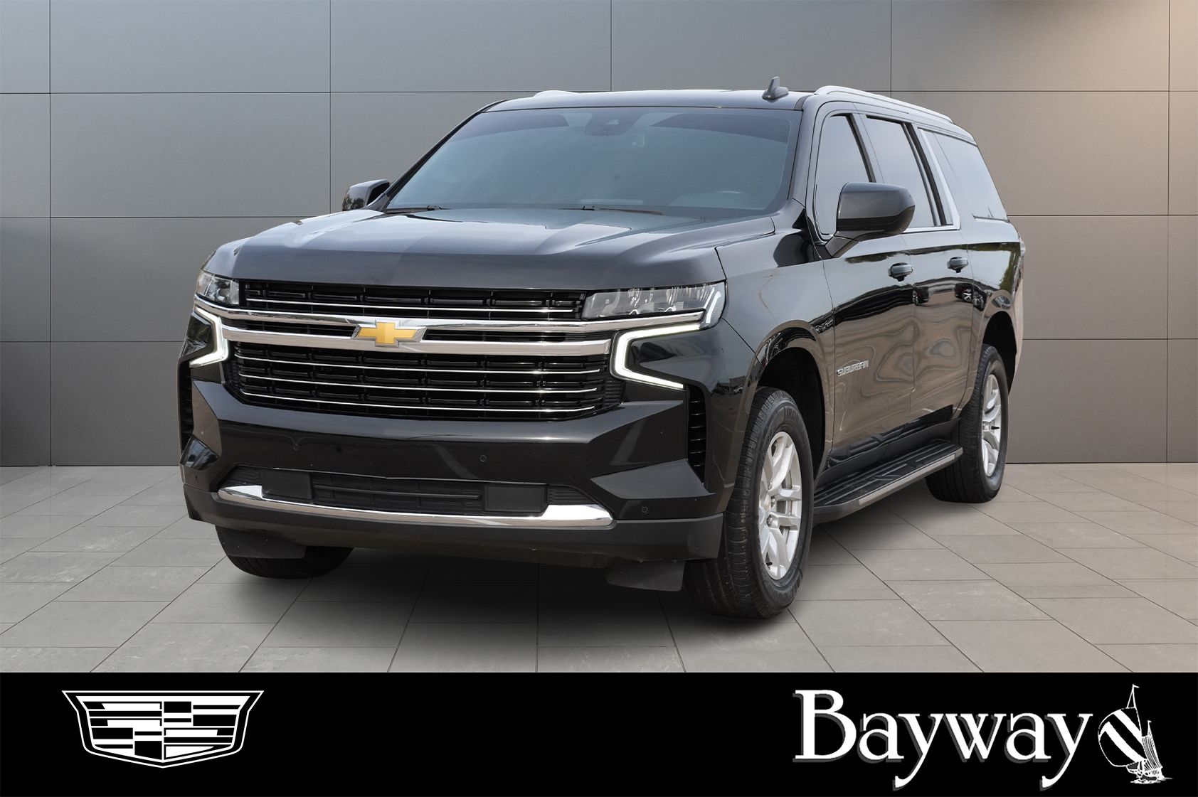 2023 Chevrolet Suburban LT Black at Bayway Cadillac of The Woodlands