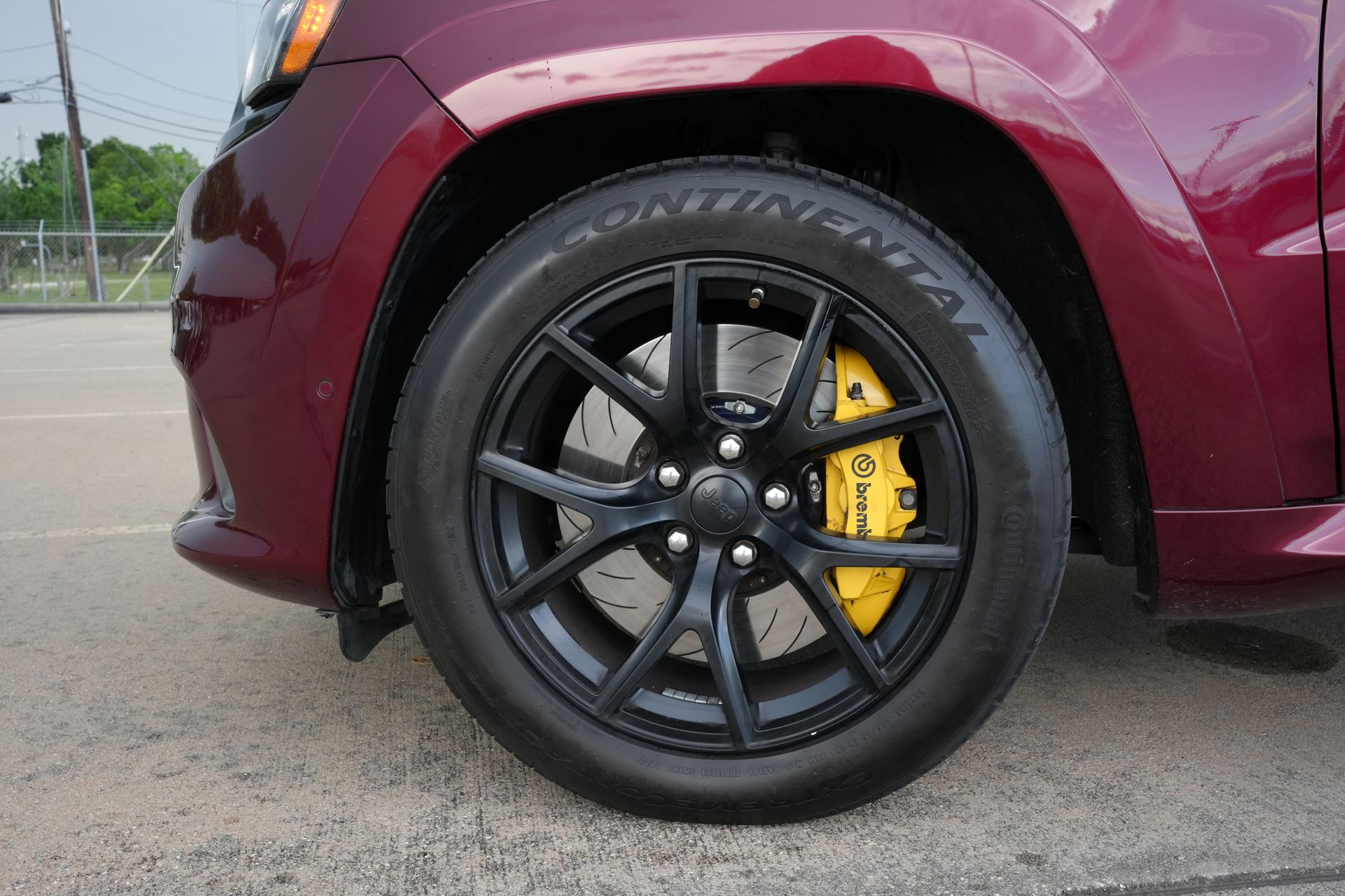 2019 Jeep Grand Cherokee Trackhawk Red at Autostrade