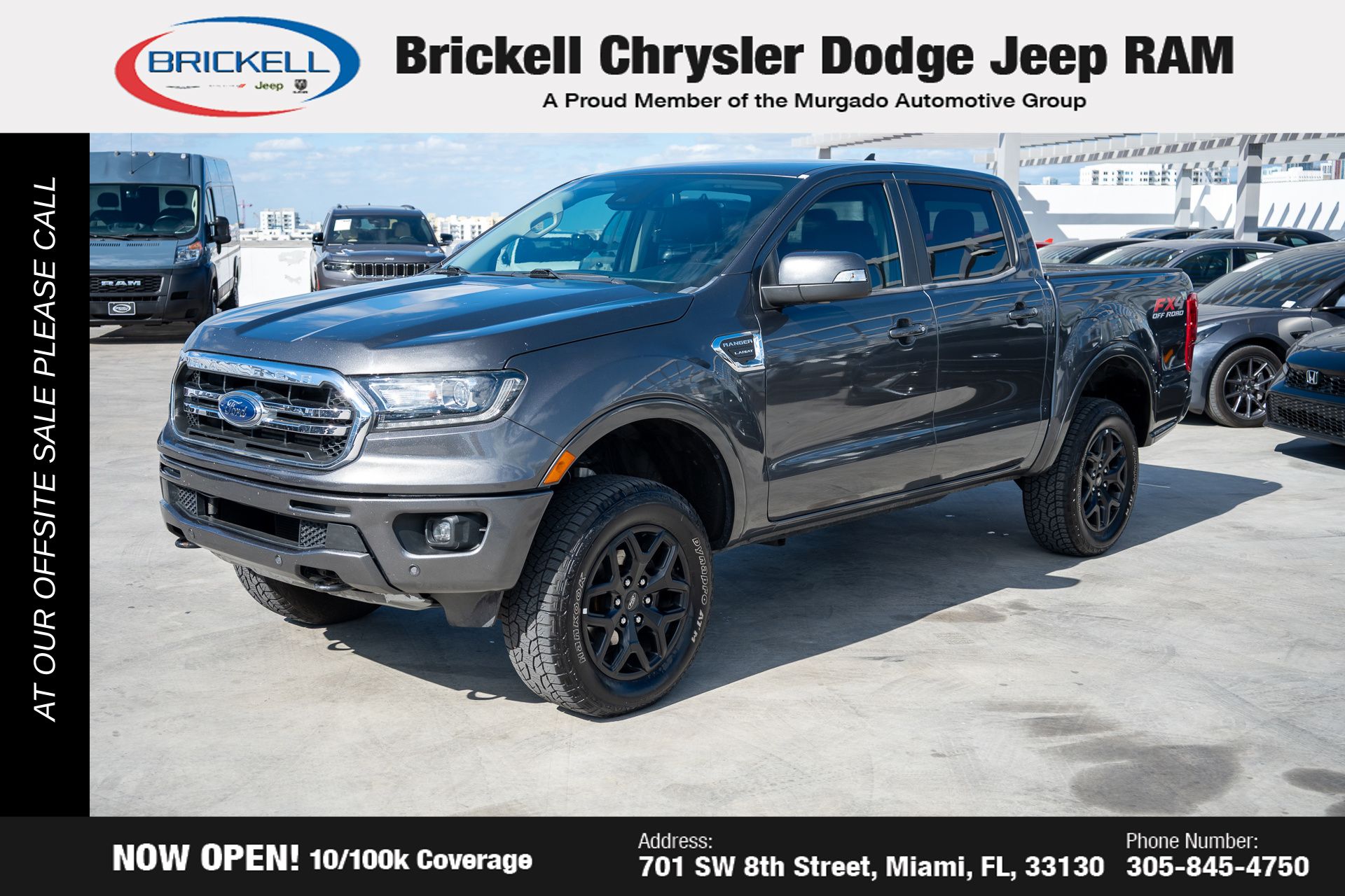 2019 Ford Ranger Lariat SuperCrew 4WD