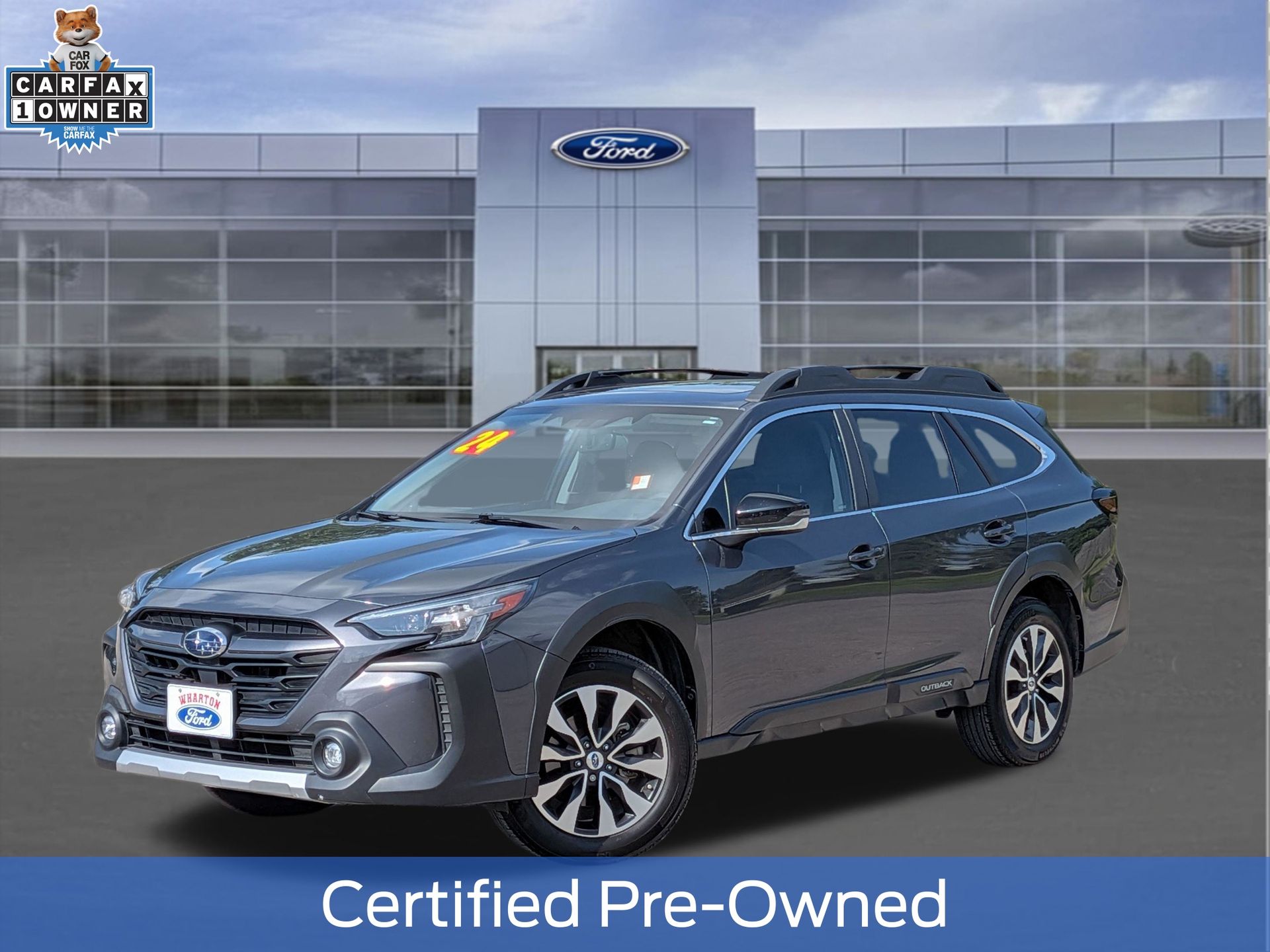 Magnetite Gray Metallic 2024 Subaru Outback SUV / Crossover All-Wheel Drive Continuously Variable Transmission