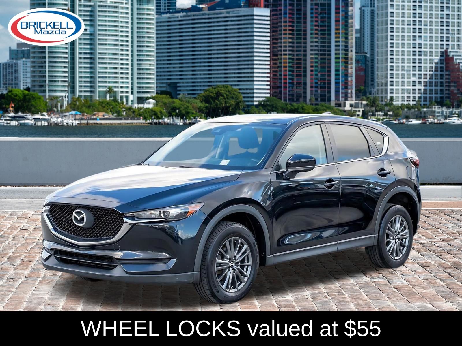 Jet Black Mica 2018 Mazda CX-5 Sport FWD SUV / Crossover Front-Wheel Drive 6-Speed Automatic