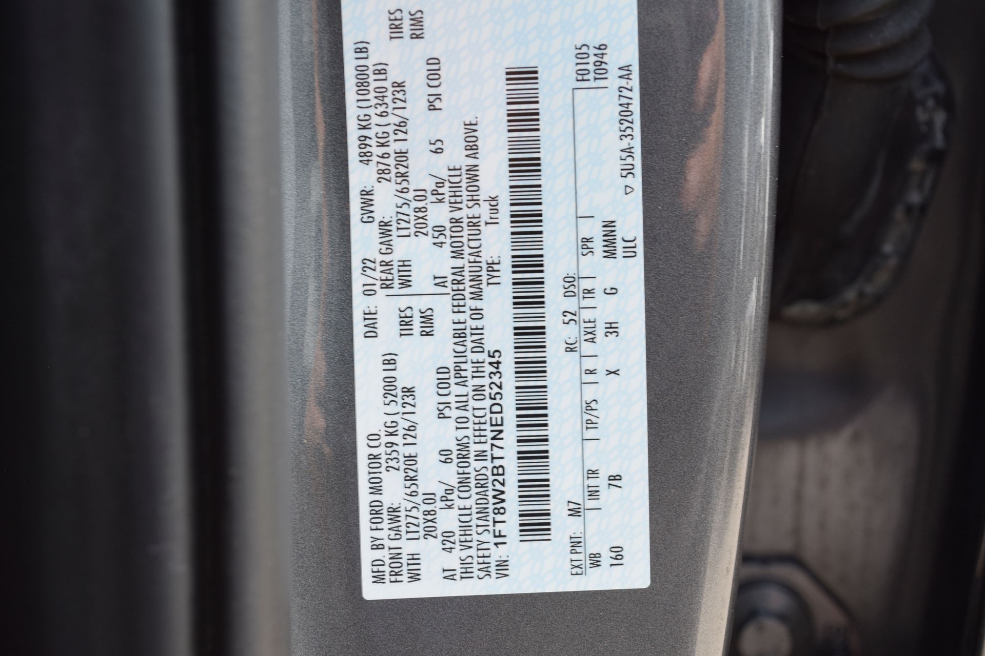 2022 Ford F-250SD Platinum Gray at Emmons Autoplex