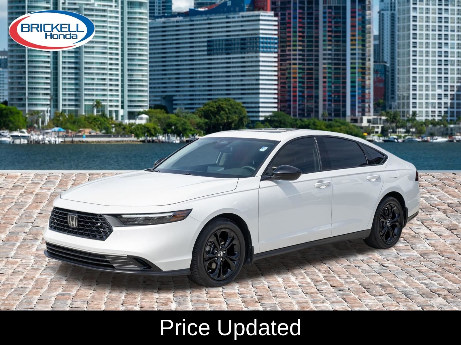 Platinum White Pearl 2025 Honda Accord Sedan Front-Wheel Drive Continuously Variable Transmission