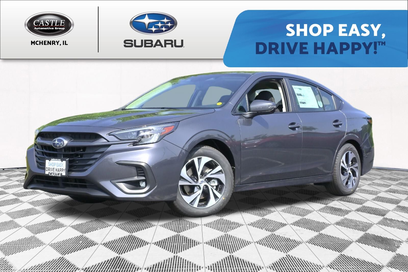 Magnetite Gray Metallic 2025 Subaru Legacy Premium AWD Sedan All-Wheel Drive Continuously Variable Transmission