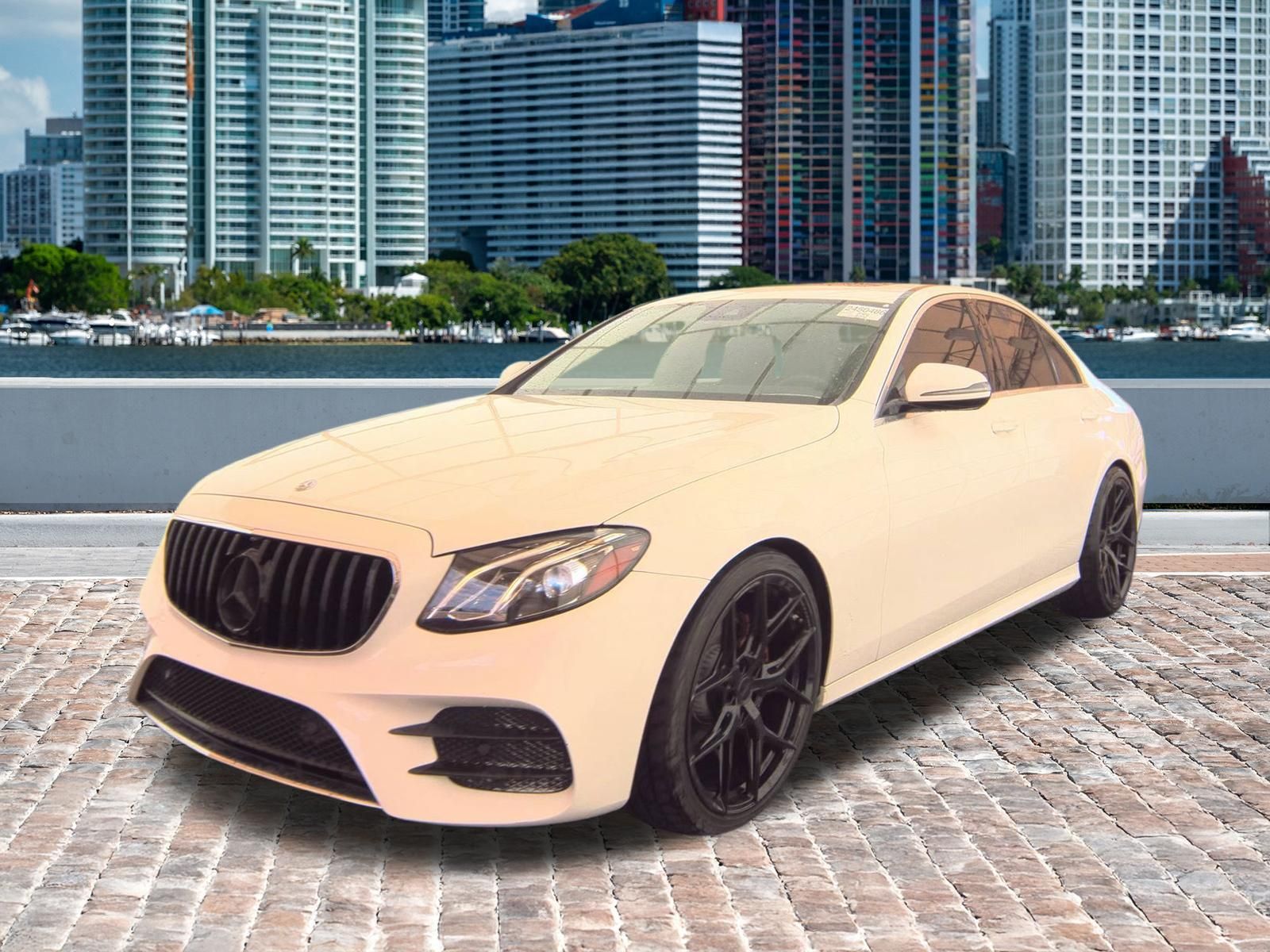designo Diamond White Metallic 2019 Mercedes-Benz E-Class Sedan Rear-Wheel Drive 9-Speed Automatic