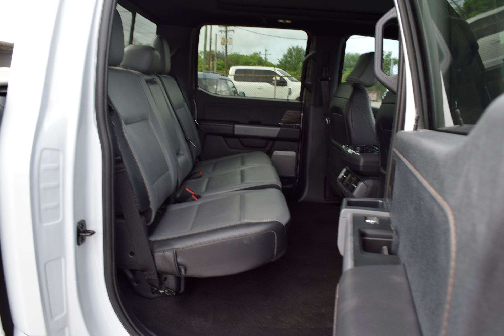 2025 Ford F-150 Lightning Lariat White at DeMontrond Ford