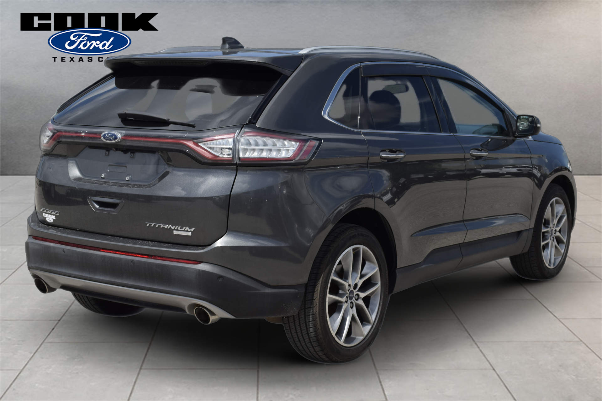 2018 Ford Edge Titanium Gray at Community Honda