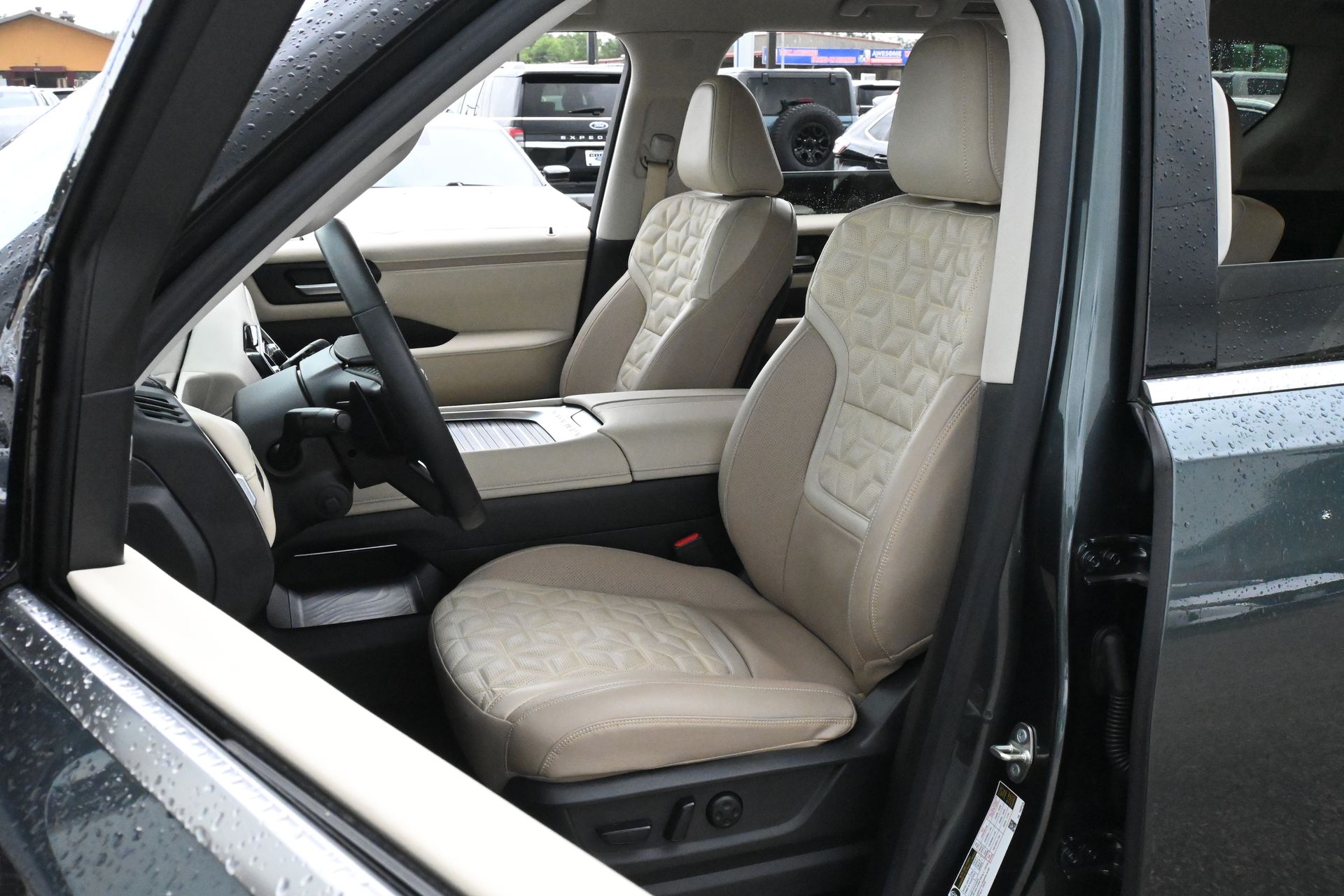 2025 Nissan Armada Platinum White at Central Houston Nissan
