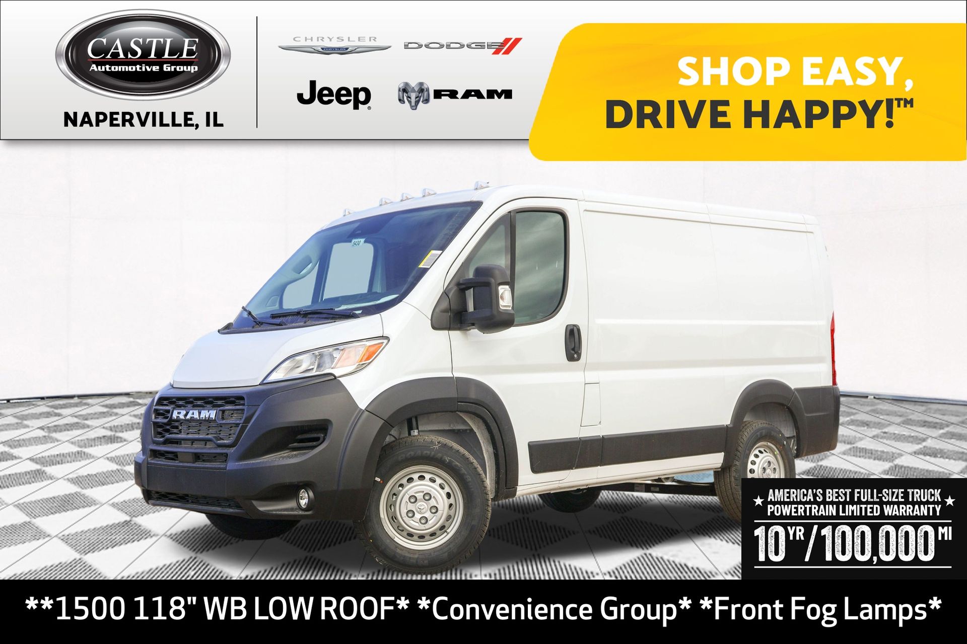2026 RAM ProMaster 1500 Low Roof