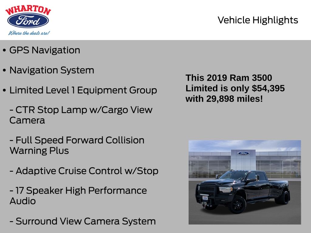 2019 Ram 3500 Limited - 5