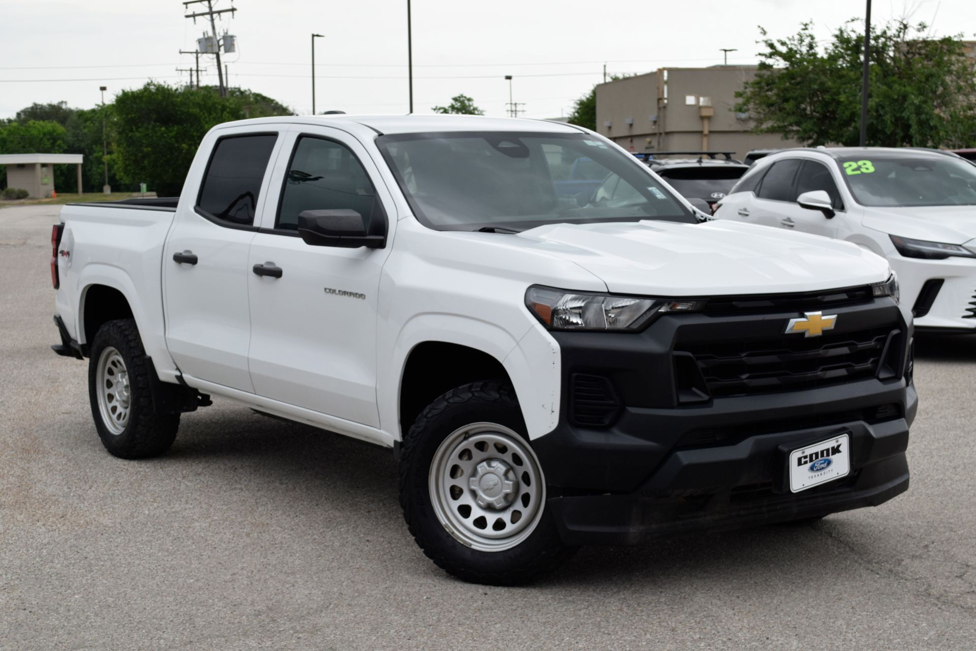 2024 Chevrolet Colorado Work Truck White at DeMontrond Gulf Freeway