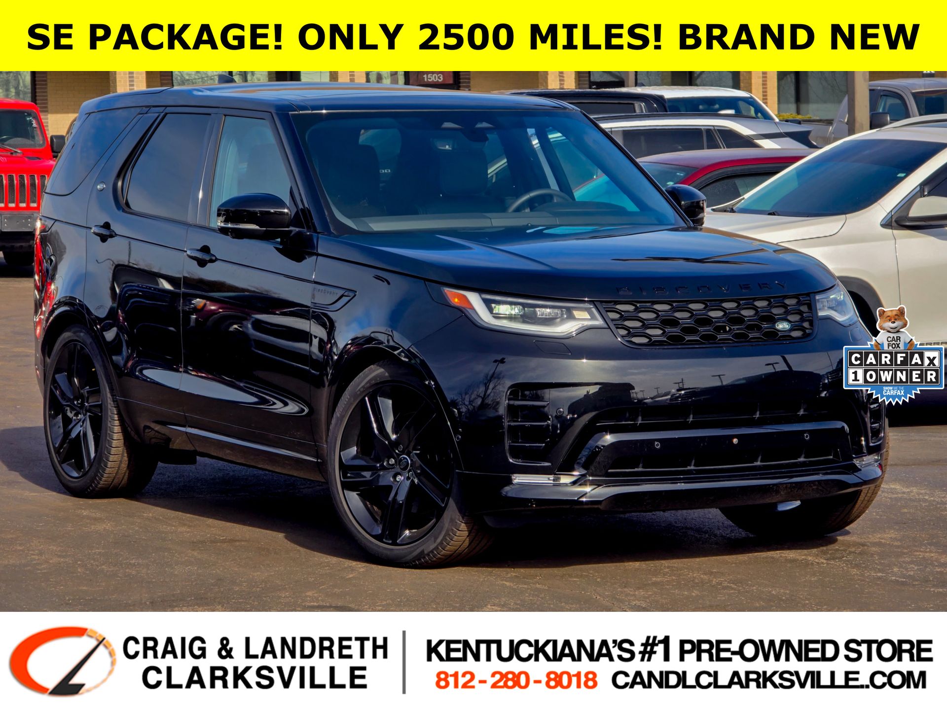 Santorini Black Metallic 2025 Land Rover Discovery P360 Dynamic SE AWD SUV / Crossover All-Wheel Drive 8-Speed Automatic