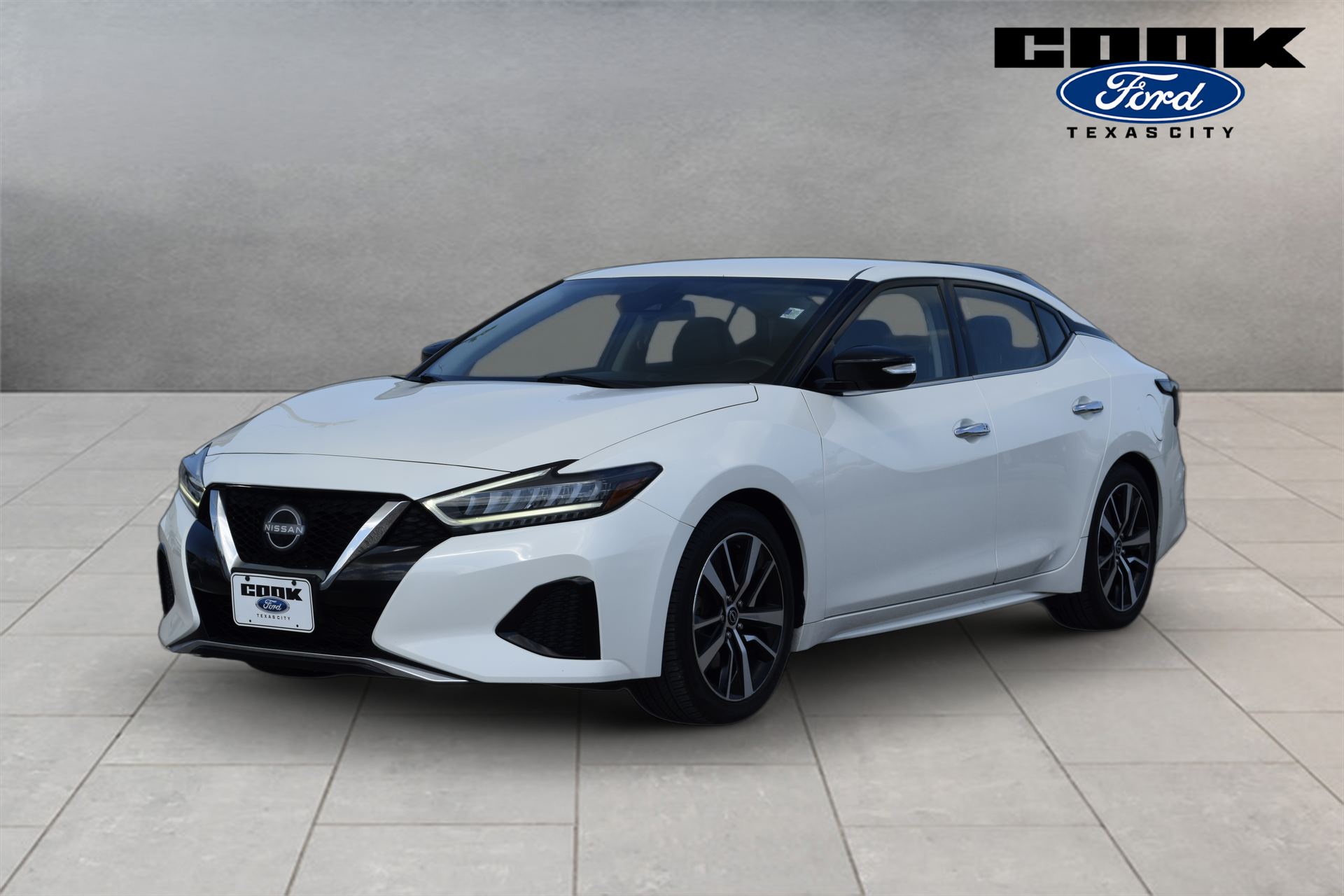 2023 Nissan Maxima SV White at AutoSavvy Houston Southwest
