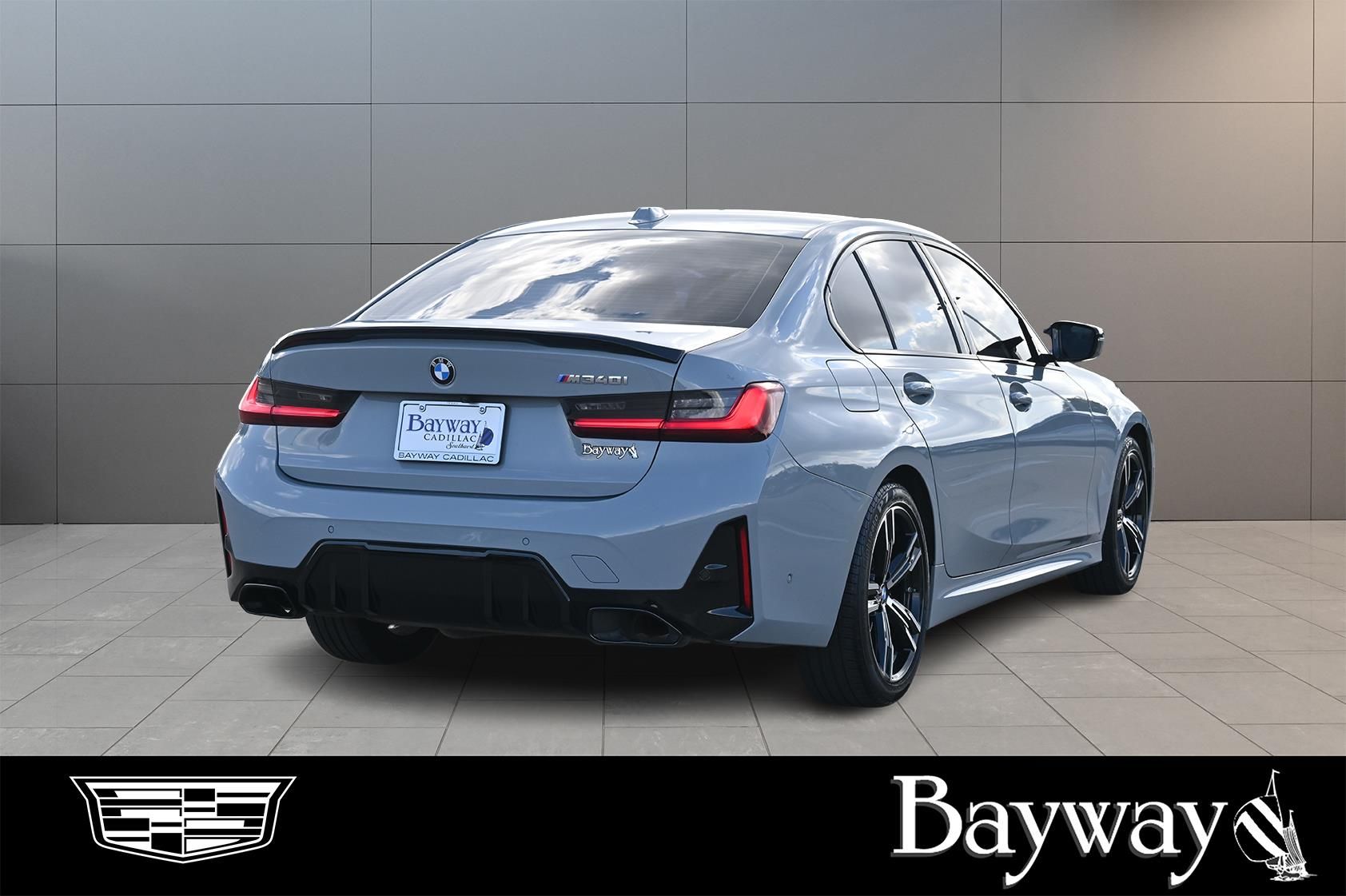 2023 BMW 3 Series M340i Gray at Central Houston Nissan