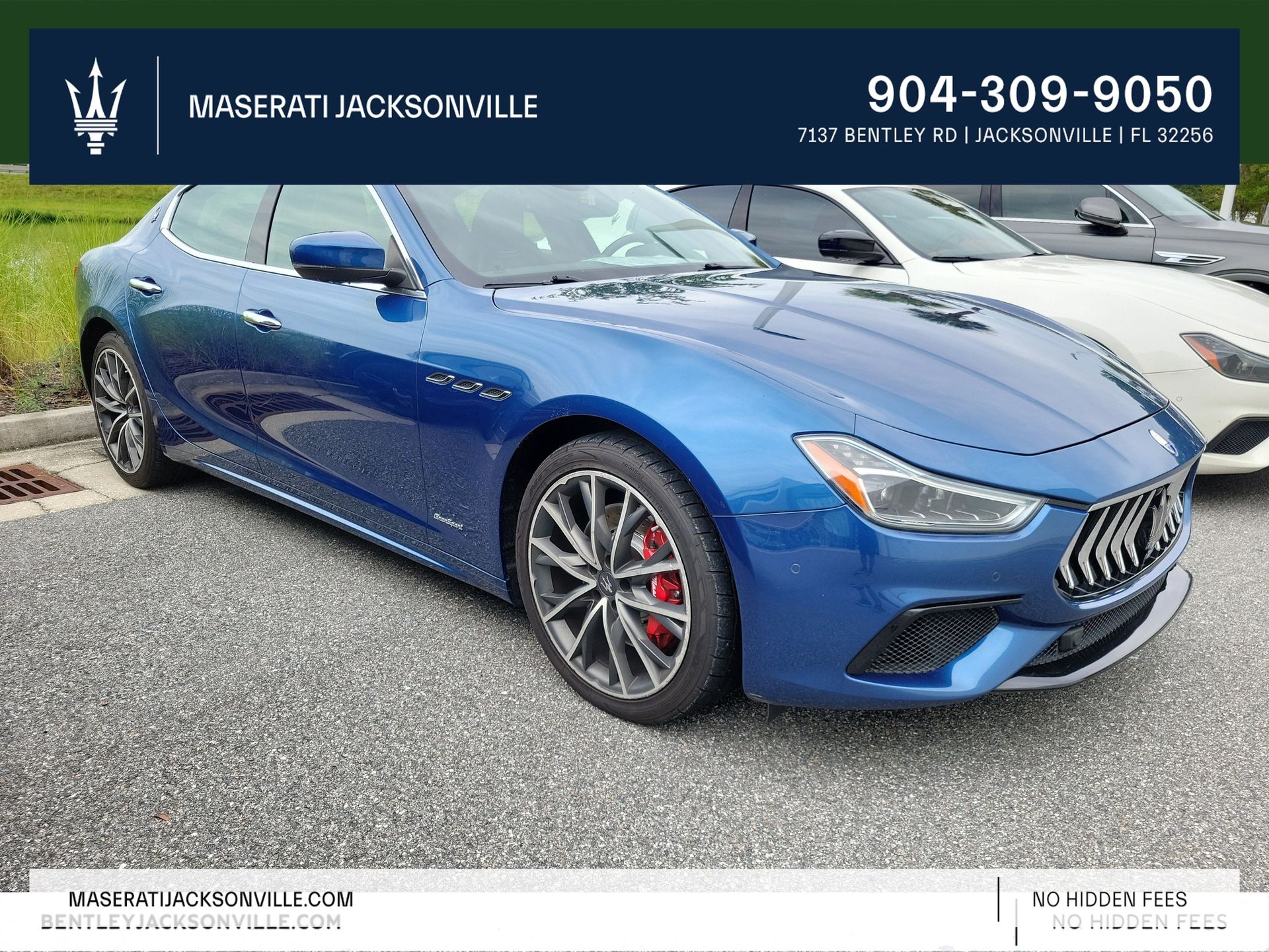 Blue Nobile Tri-Coat 2020 Maserati Ghibli Sedan Rear-Wheel Drive 8-Speed Automatic