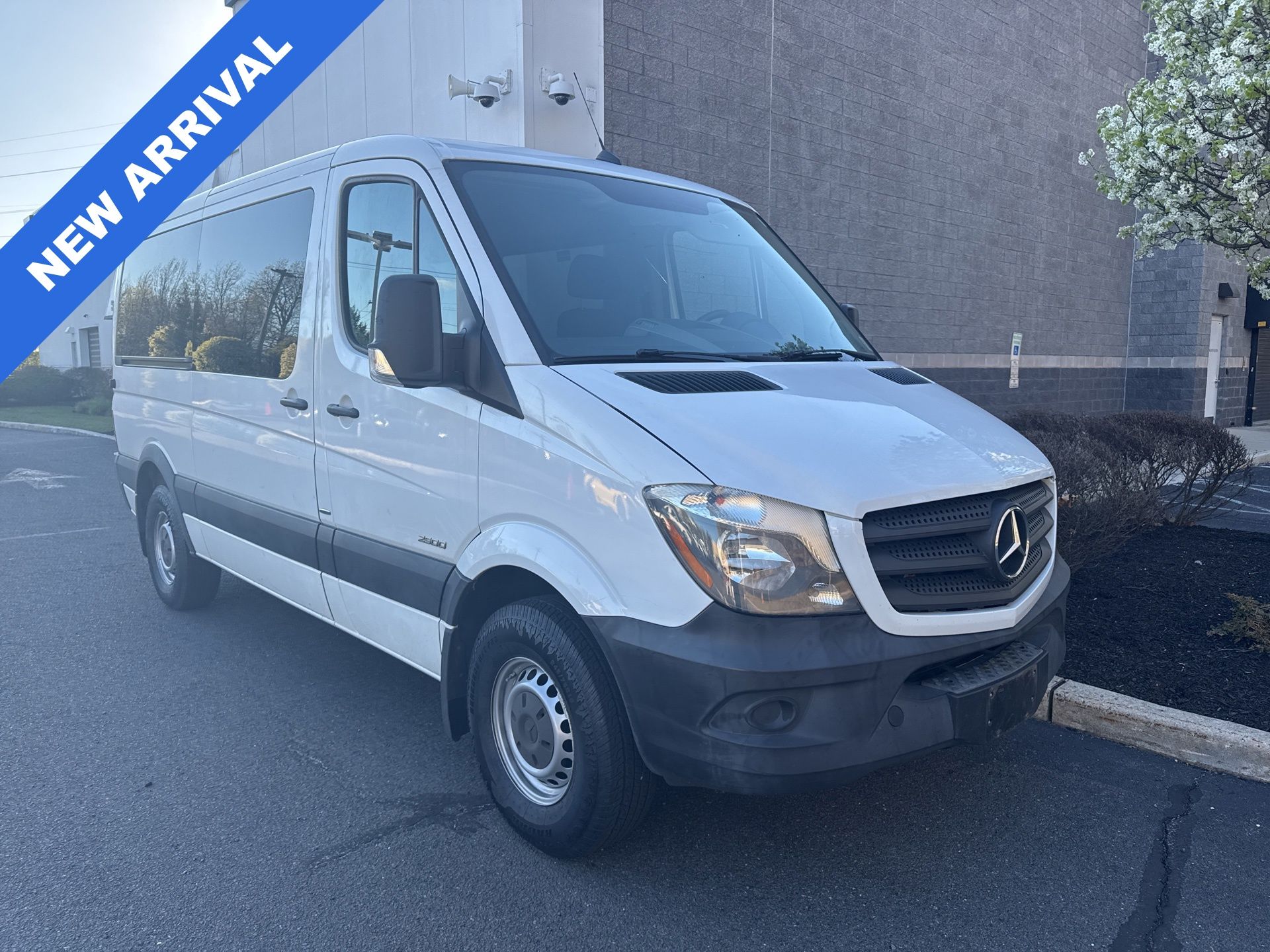 White 2016 Mercedes-Benz Sprinter 2500 144 WB Passenger Van Van 4X2 7-Speed Automatic