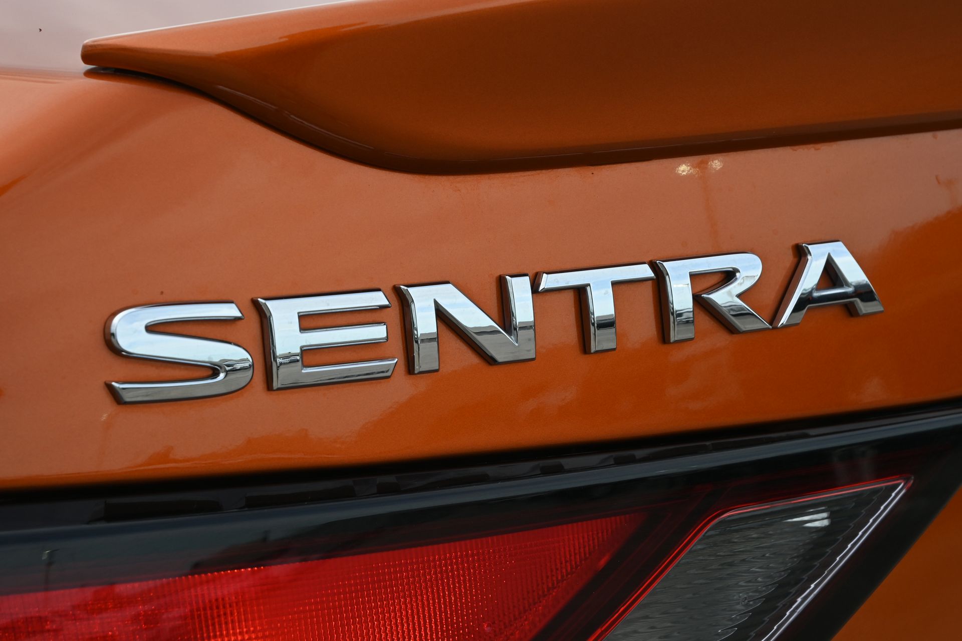 2025 Nissan Sentra SR Orange at Don McGill Toyota