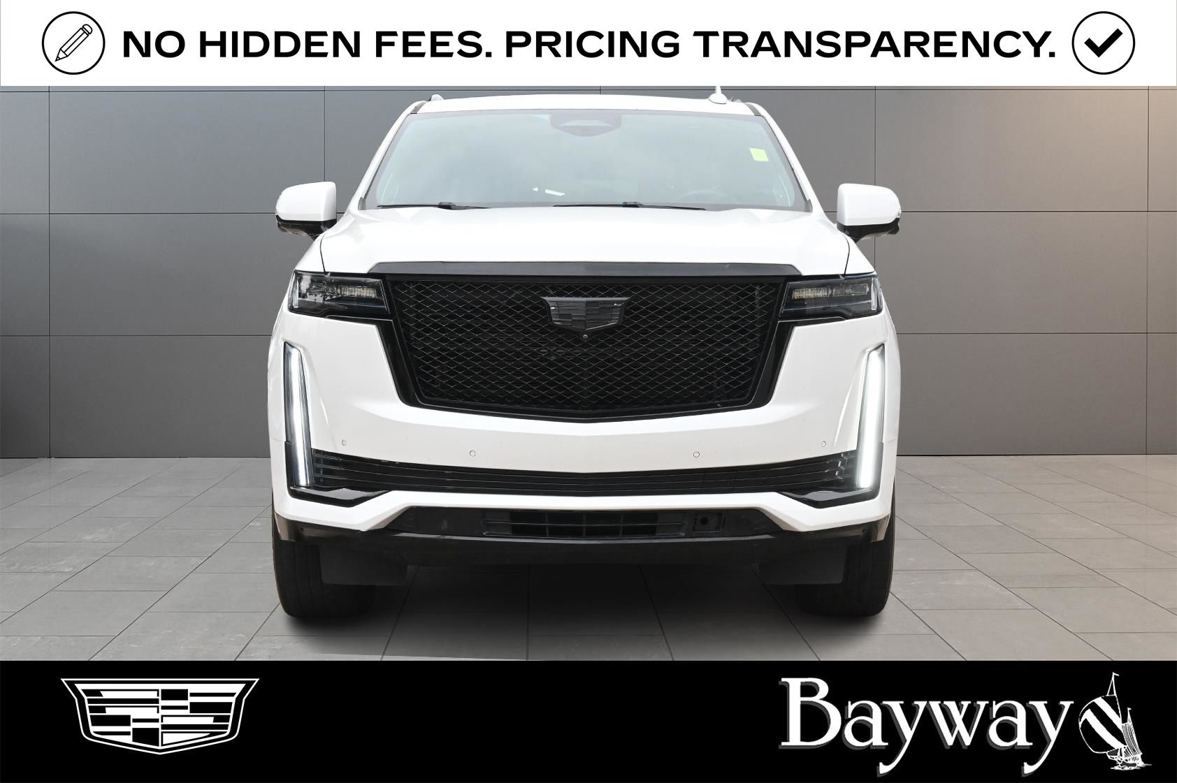 2023 Cadillac Escalade ESV Sport White at Bayway Cadillac of The Woodlands