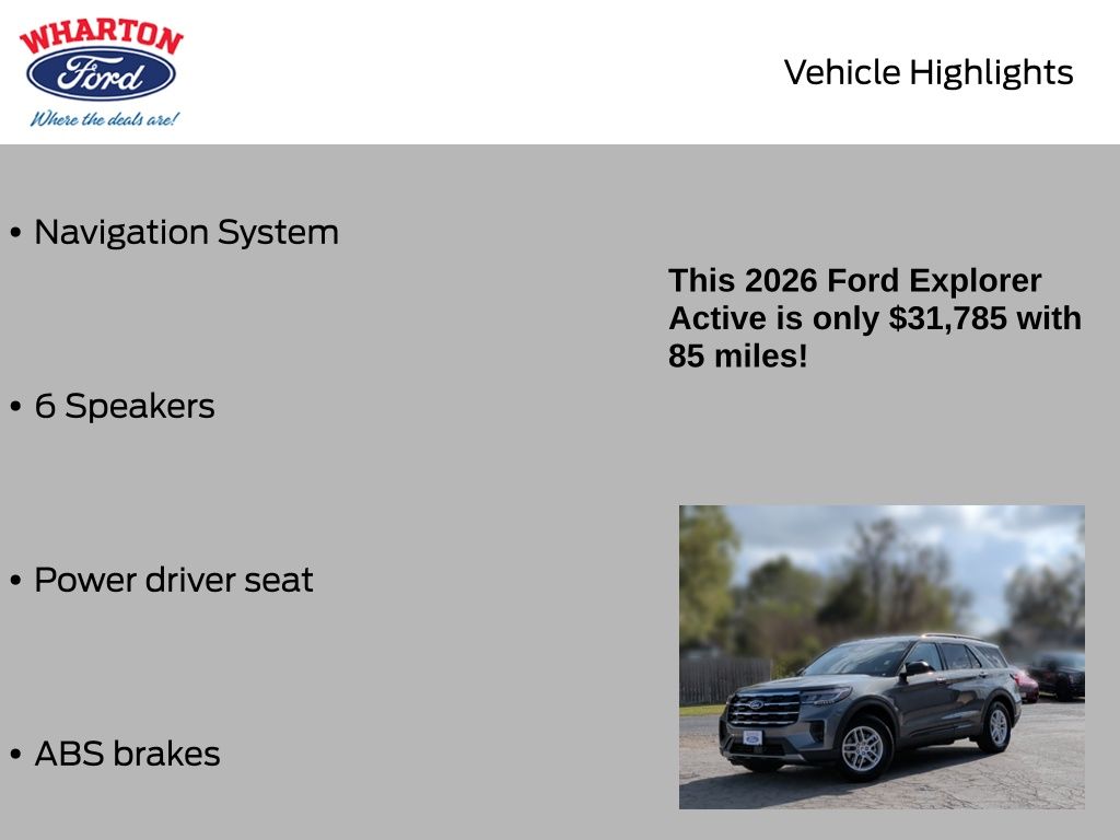 2026 Ford Explorer Active - 4