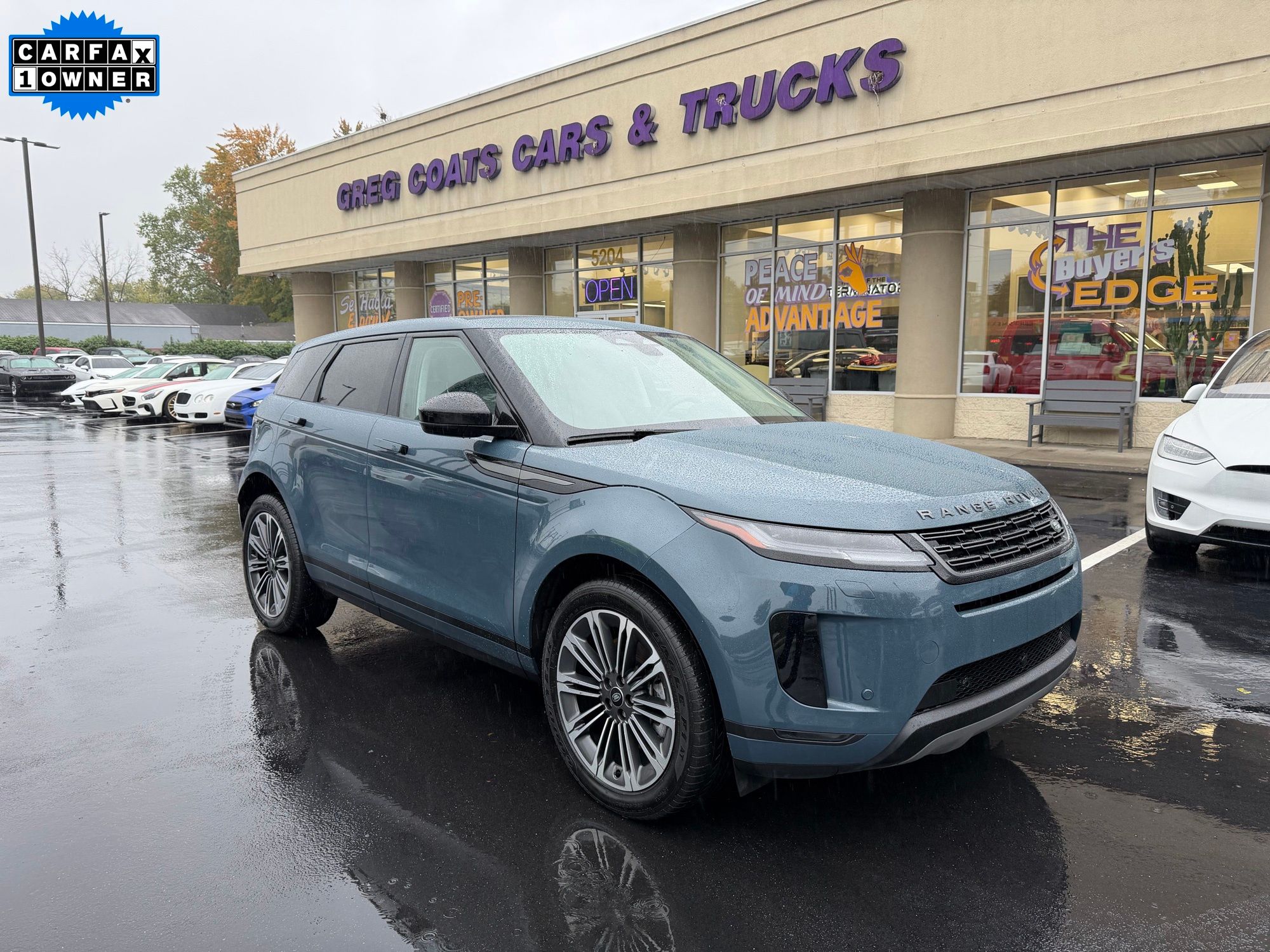 Seoul Pearl Silver Metallic 2024 Land Rover Range Rover Evoque SUV / Crossover All-Wheel Drive 9-Speed Automatic