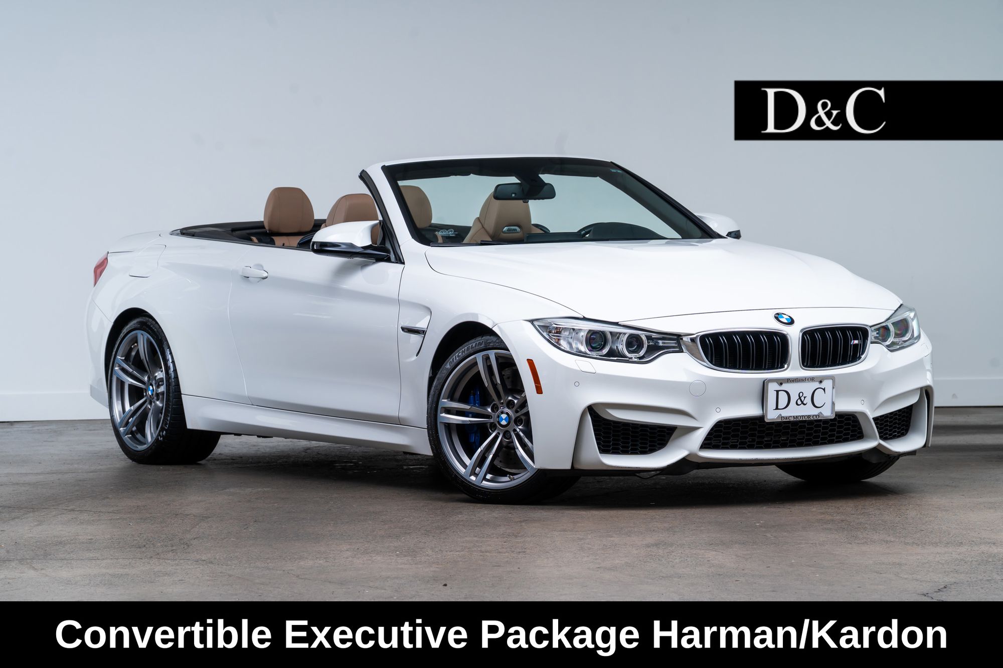 Alpine White 2016 BMW M4 Convertible Rear-Wheel Drive 6-Speed Manual