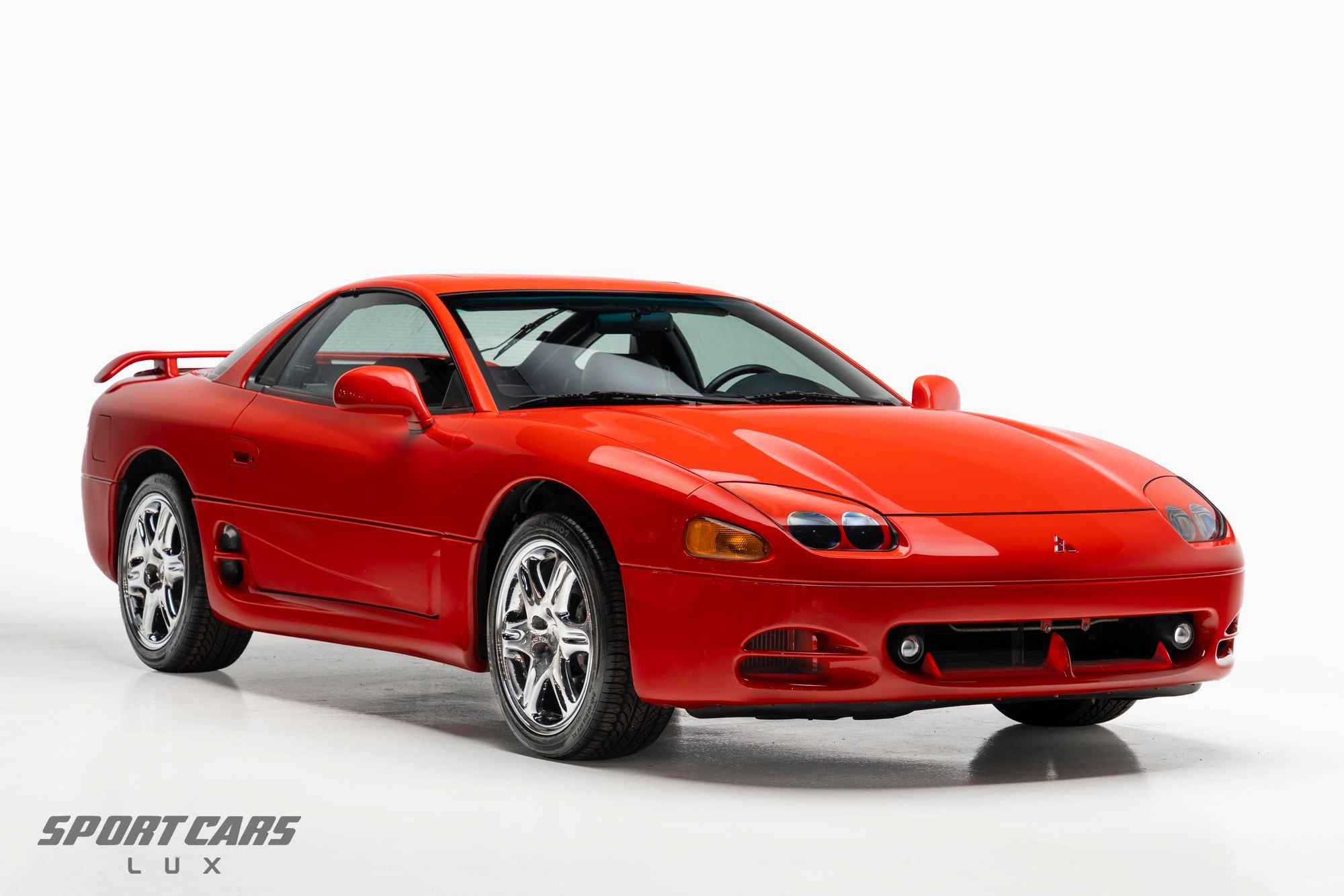 Red 1996 Mitsubishi 3000GT VR-4 Turbo AWD Hatchback All-Wheel Drive 5-Speed Manual