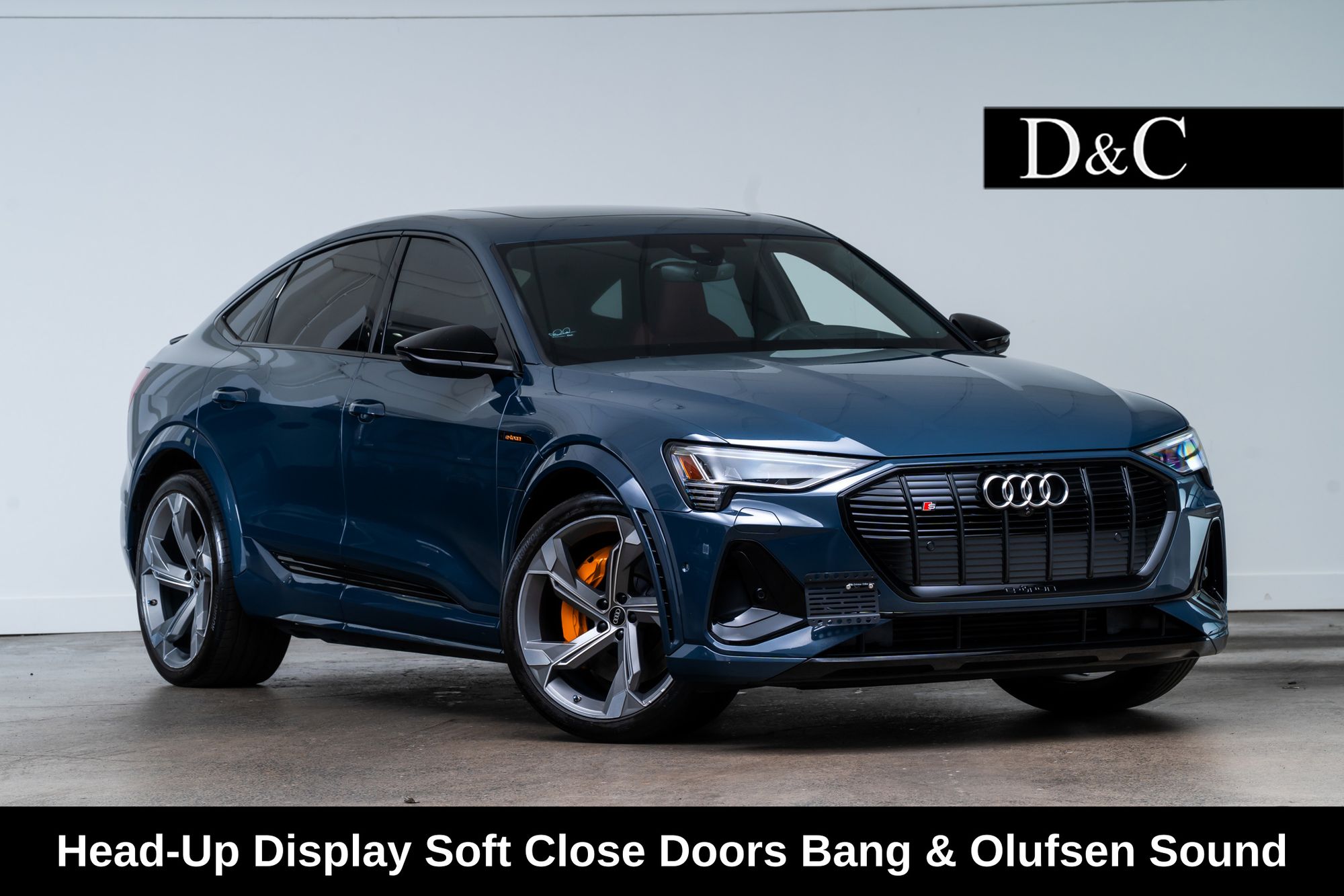 Plasma Blue Metallic 2023 Audi e-tron S Sedan All-Wheel Drive Automatic
