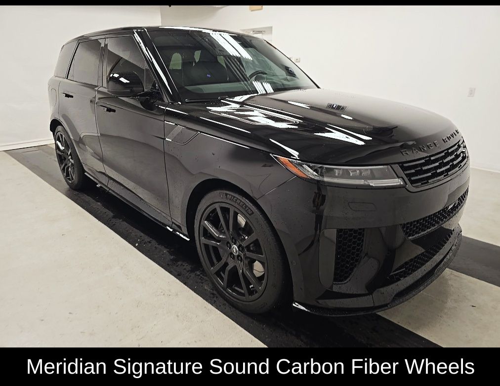 Obsidian Black SV Bespoke Ultra Metallic Gloss 2024 Land Rover Range Rover Sport SUV / Crossover All-Wheel Drive 8-Speed Automatic
