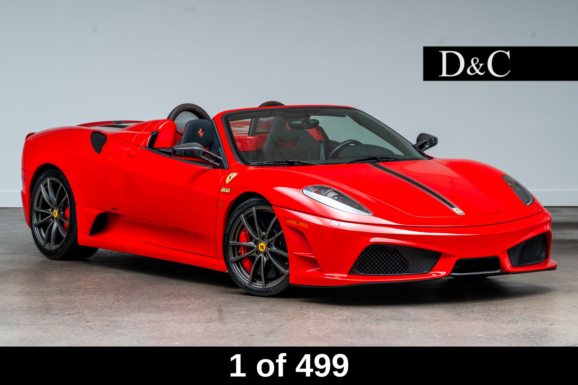 2009 Ferrari 430 Scuderia Convertible Rear-Wheel Drive 6-Speed Manual