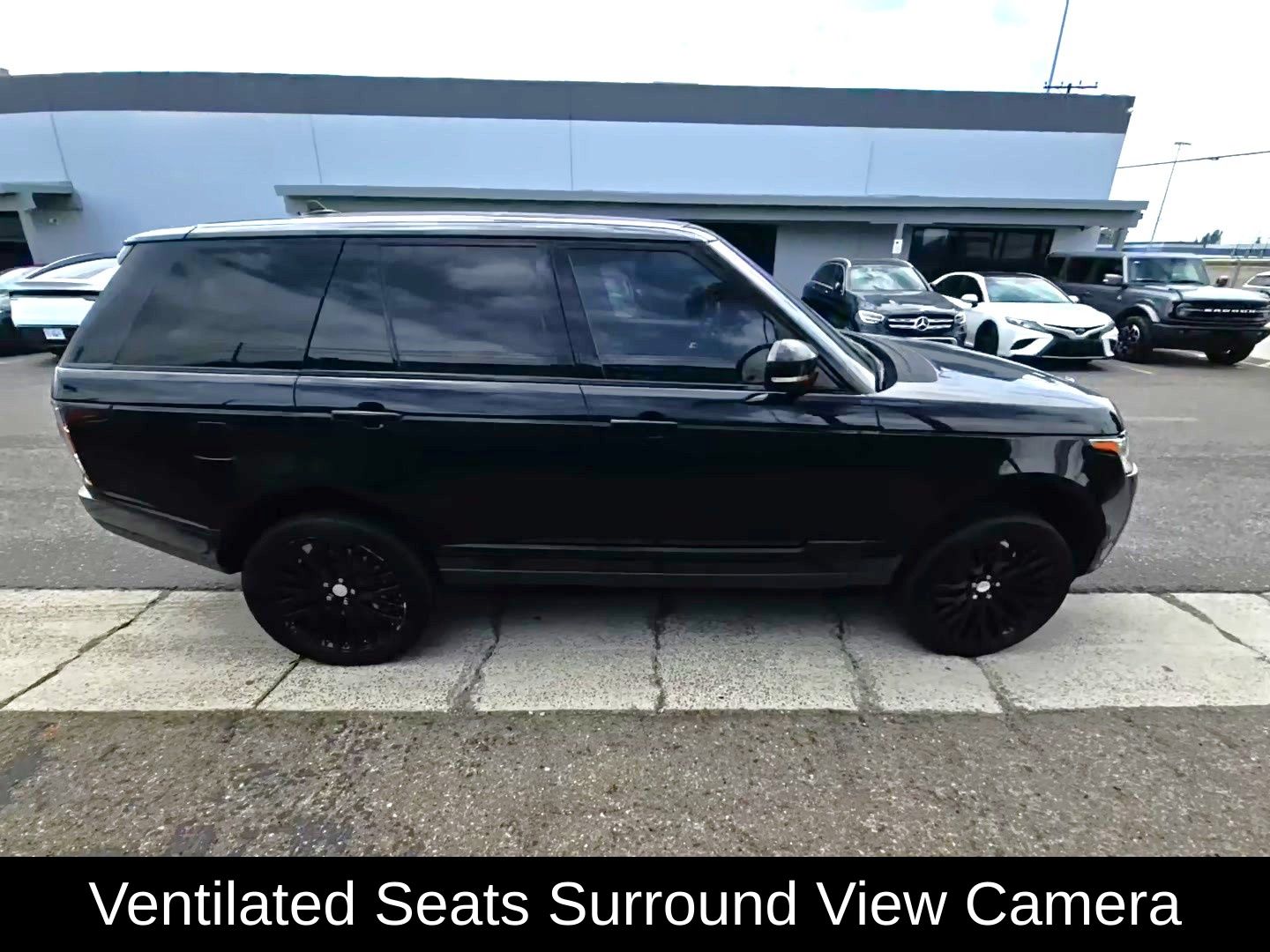 Santorini Black 2016 Land Rover Range Rover SUV / Crossover All-Wheel Drive 8-Speed Automatic