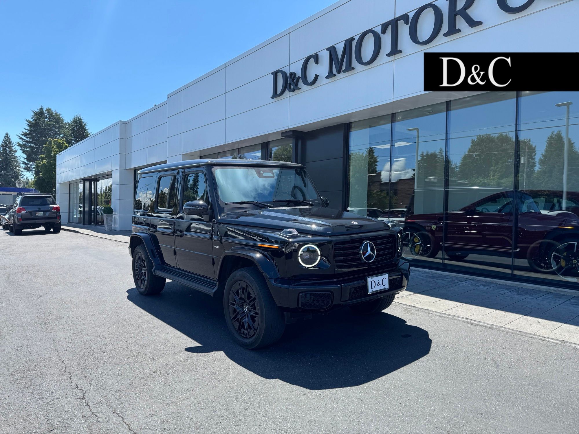 Obsidian Black Metallic 2025 Mercedes-Benz G-Class SUV / Crossover All-Wheel Drive 2-Speed Automatic