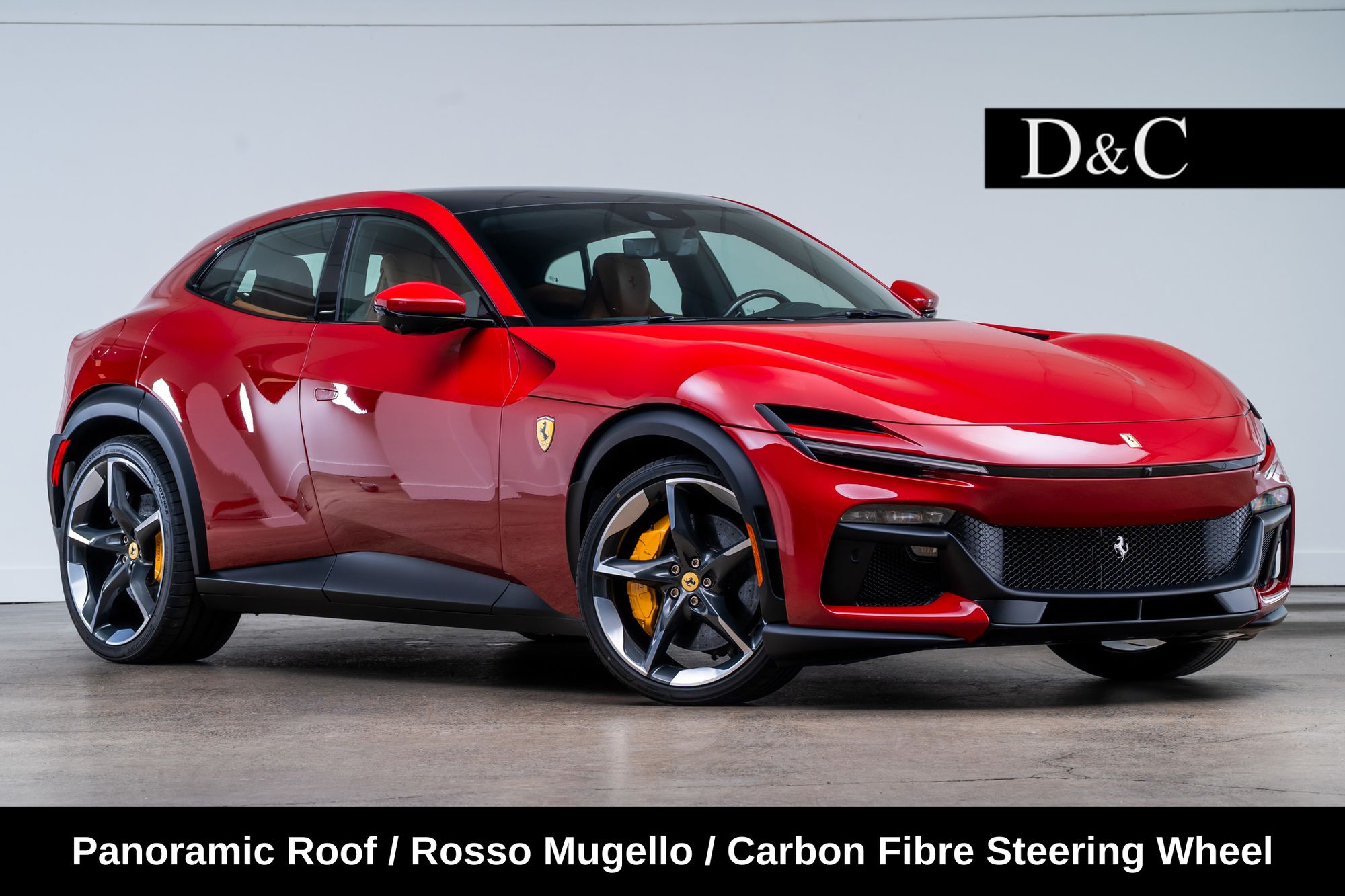 Rosso Mugello 2026 Ferrari Purosangue SUV / Crossover All-Wheel Drive 8-Speed Dual Clutch