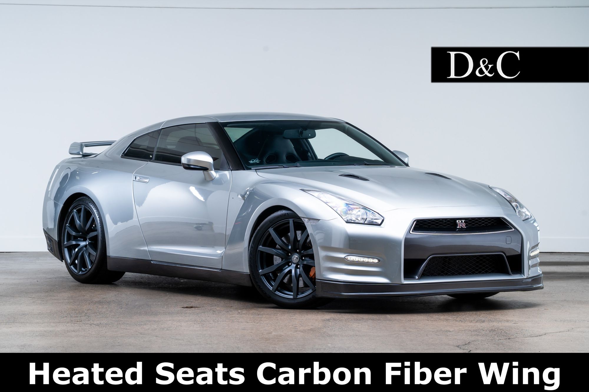 Super Silver 3-Coat Metallic 2014 Nissan GT-R Coupe All-Wheel Drive 6-Speed Automatic